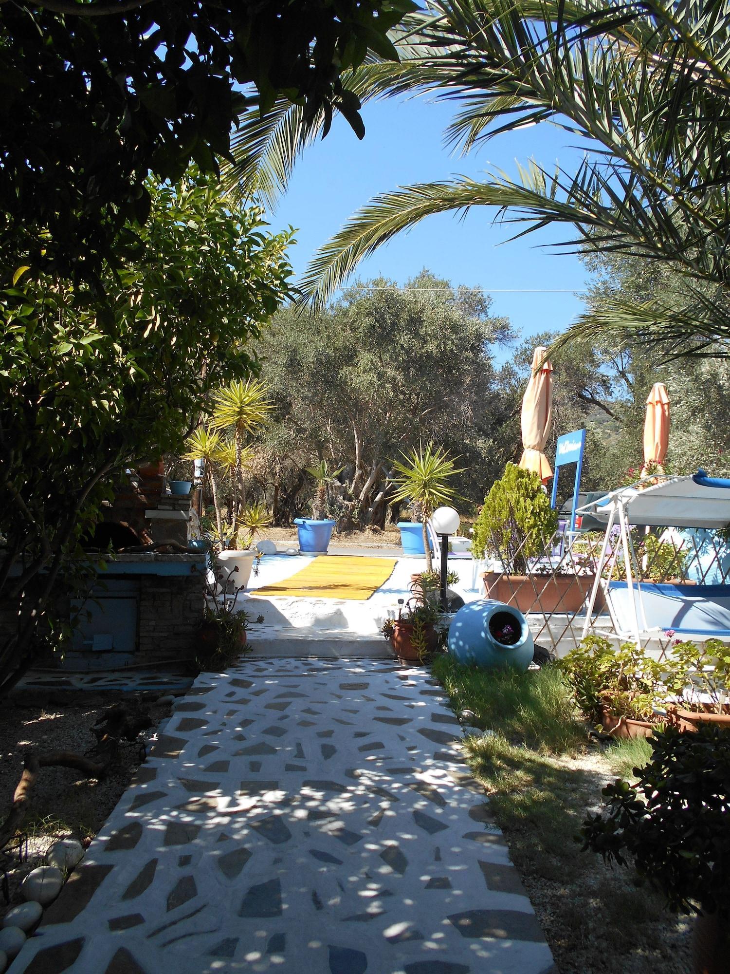 Vista Lobby Meltemia Studios Samos
