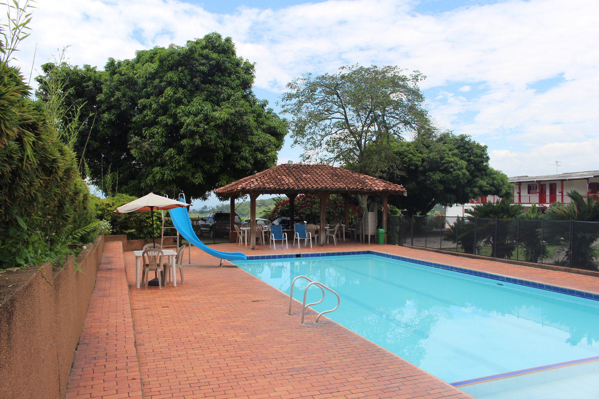 Pool view Hotel Hacienda El Caney