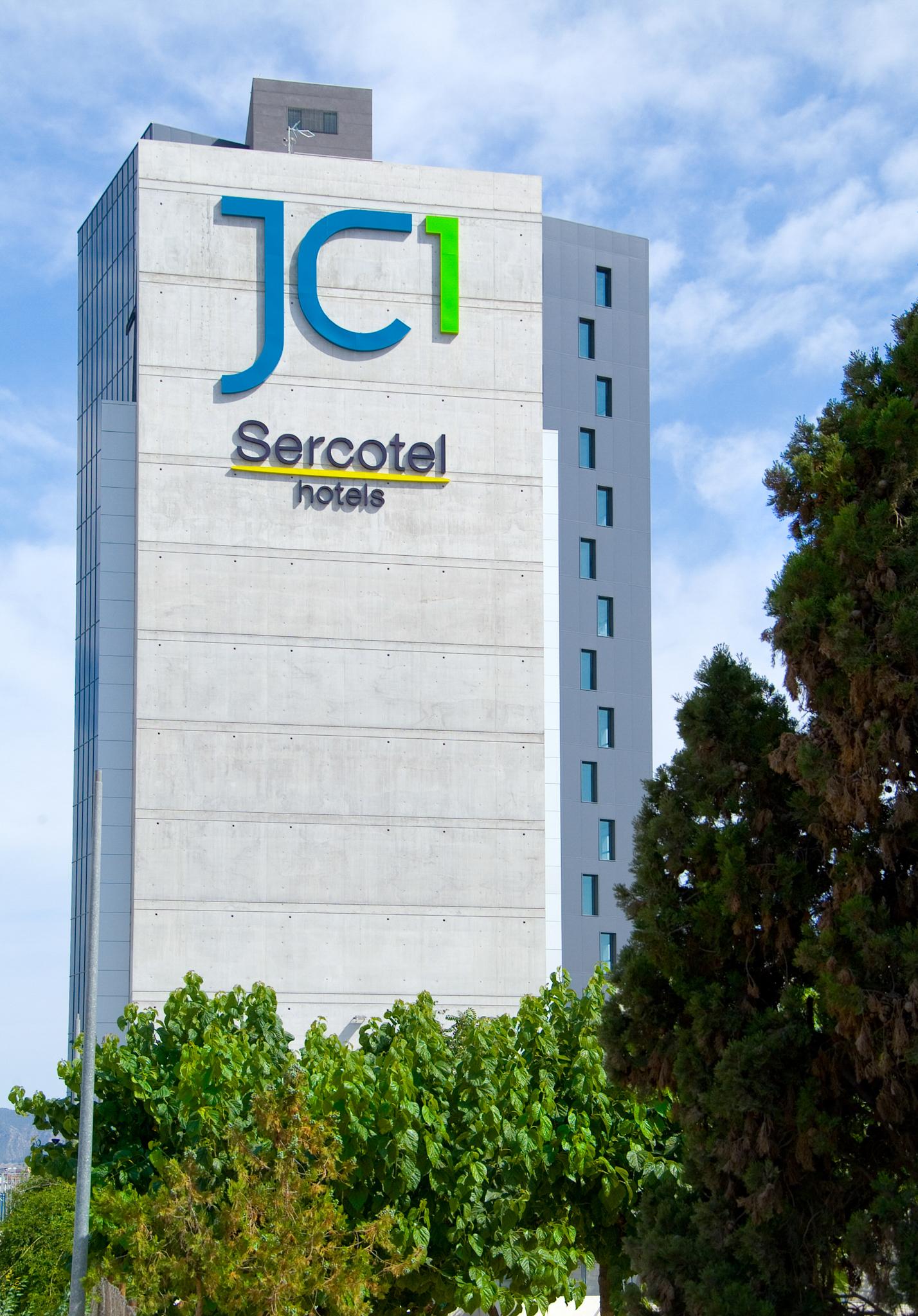 Vista Exterior Hotel Sercotel JC1 Murcia