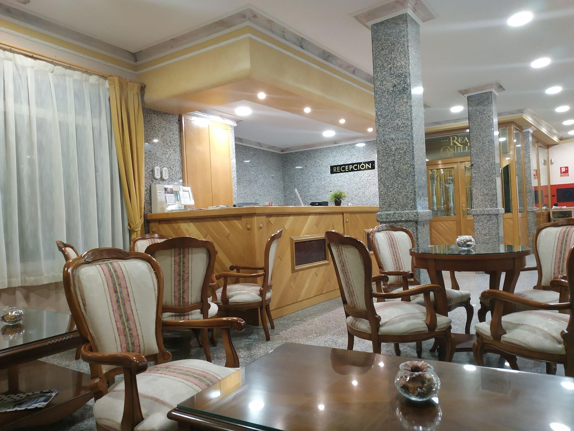 Vista Lobby Hotel Real de Castilla