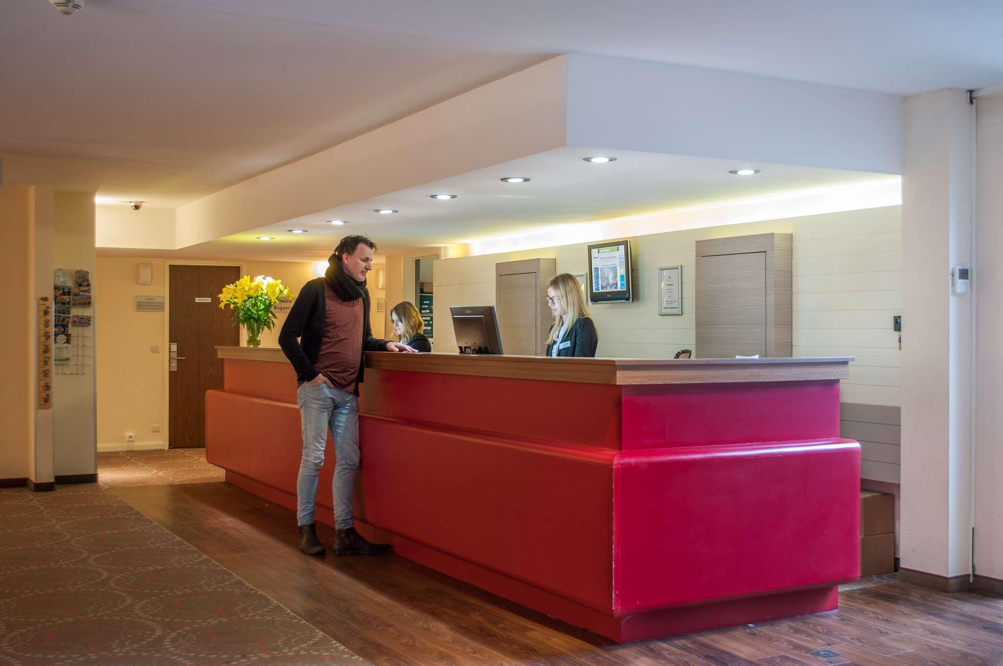 Vista Lobby Green Park Hotel Brugge