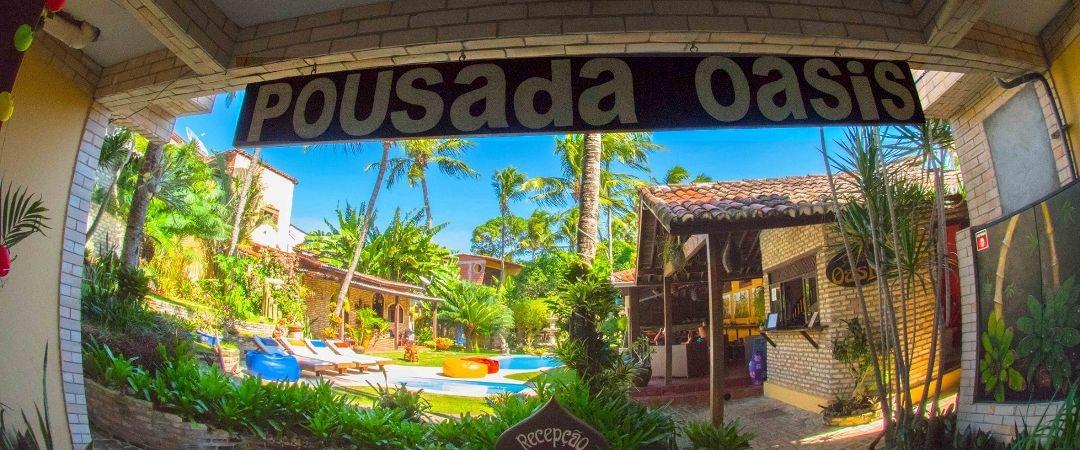 Vista Exterior Pousada Oasis