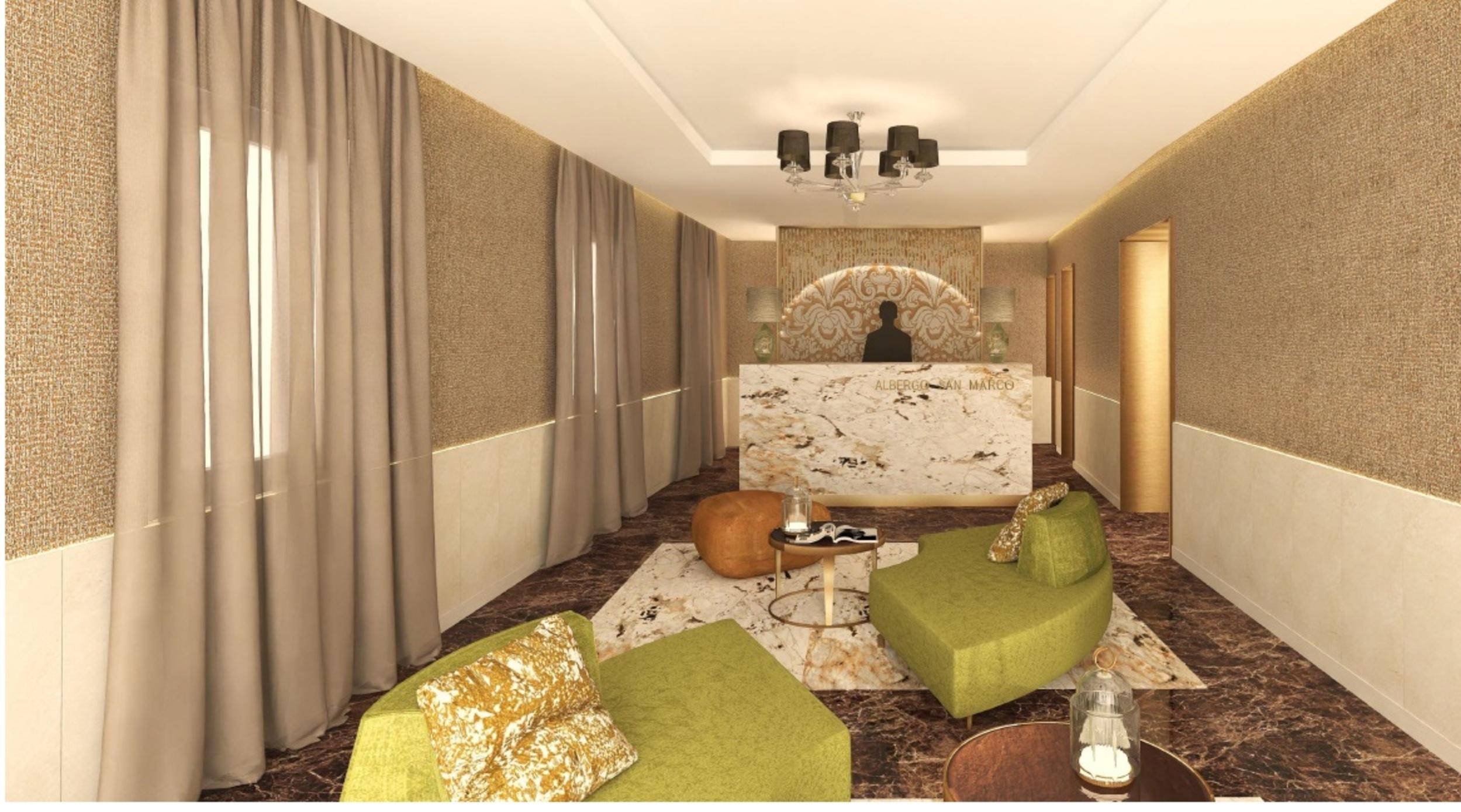 Vista Lobby Albergo San Marco