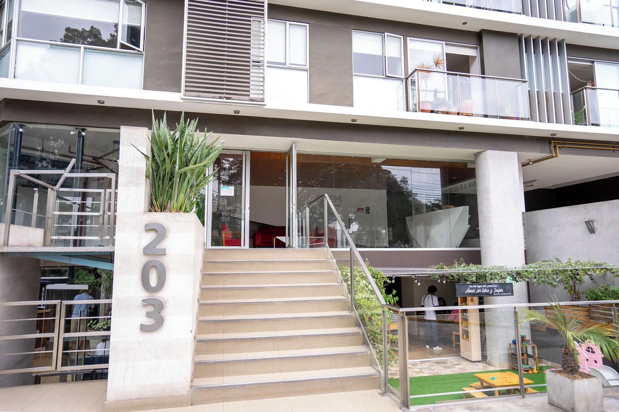 Vista Exterior Redibuk - Nice 1BR apartment in Barranco