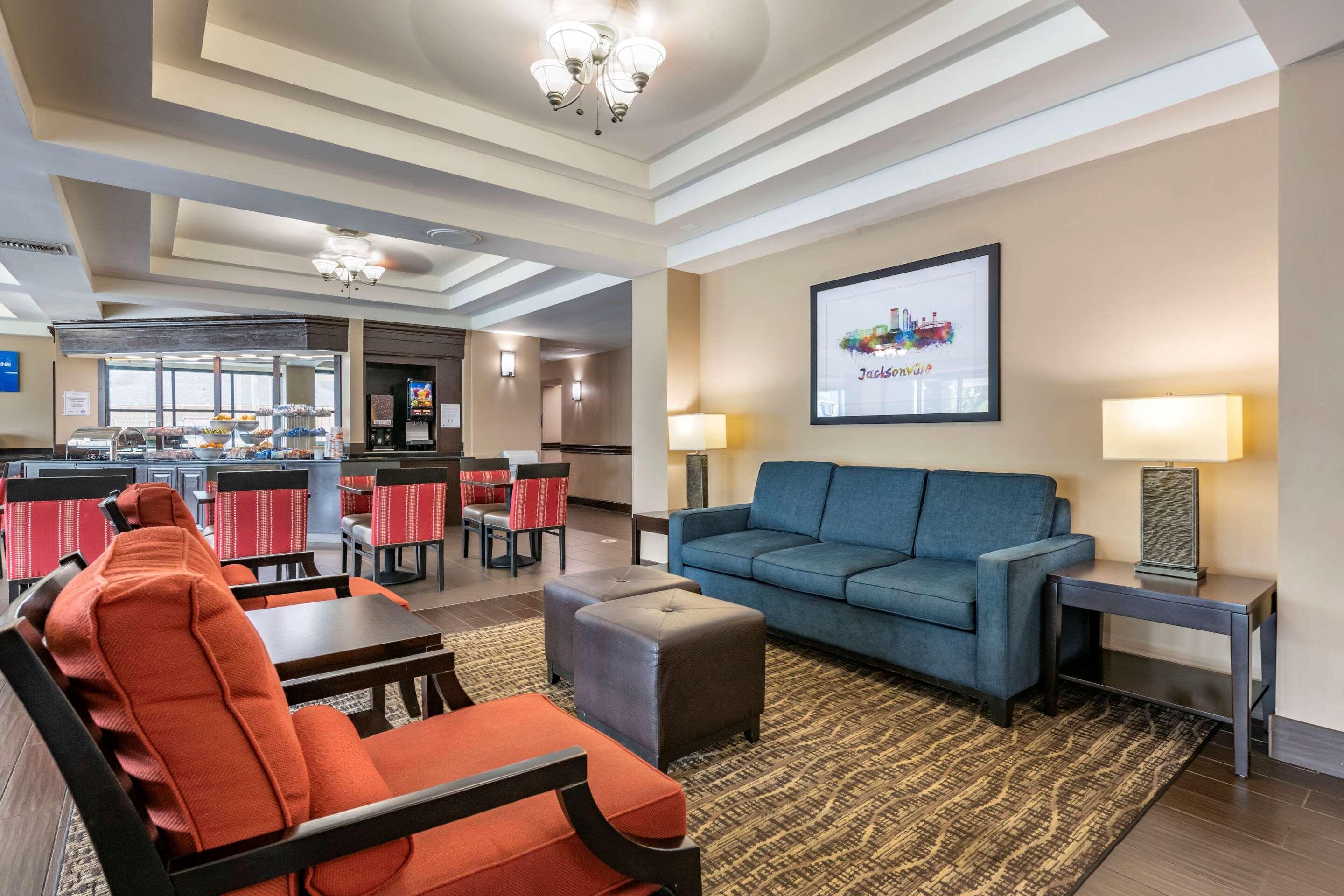 Vista Lobby Comfort Suites Baymeadows Near Butler Blvd