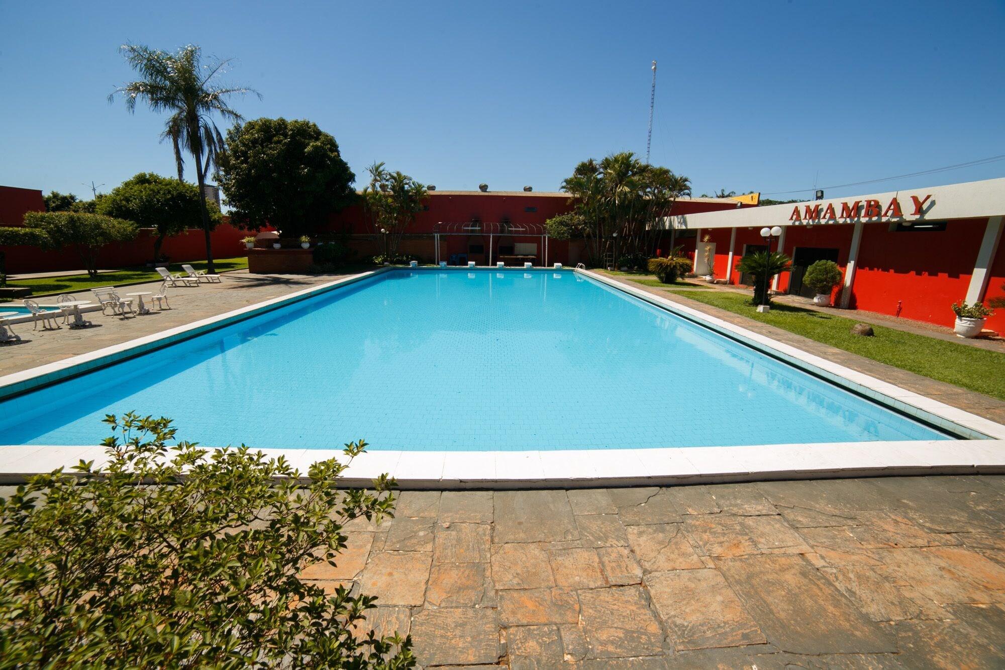 Vista Piscina Amambay Hotel Casino