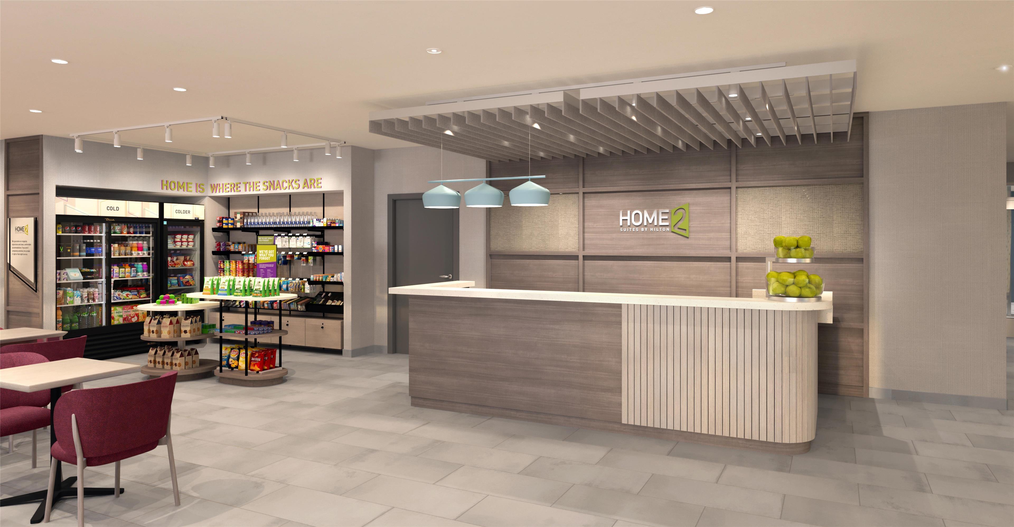 Vista Lobby Home2 Suites By Hilton Spring Hill