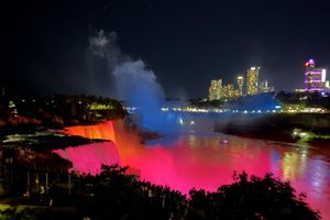 Actividad - Niagara Falls USA: Night Illumination Tour & Optional Maid of the Mist