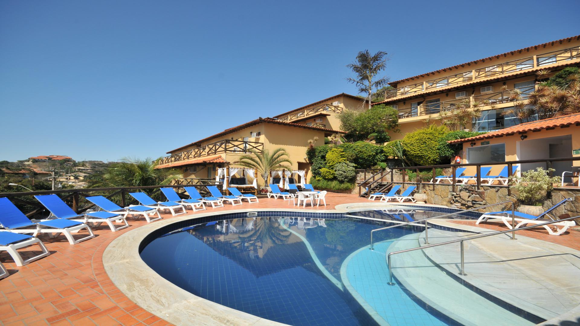 Vista Piscina Hotel Rio Búzios Beach