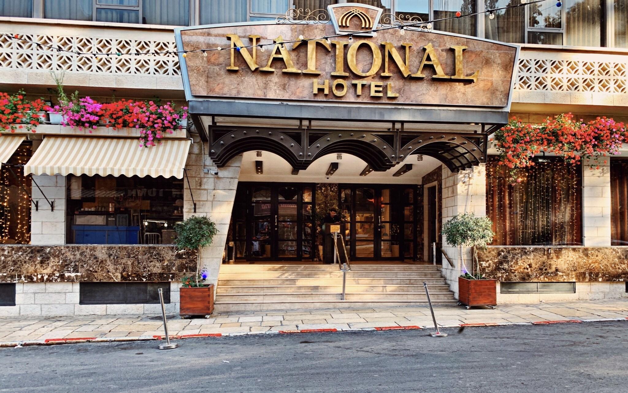 Vista Exterior National Hotel Jerusalem