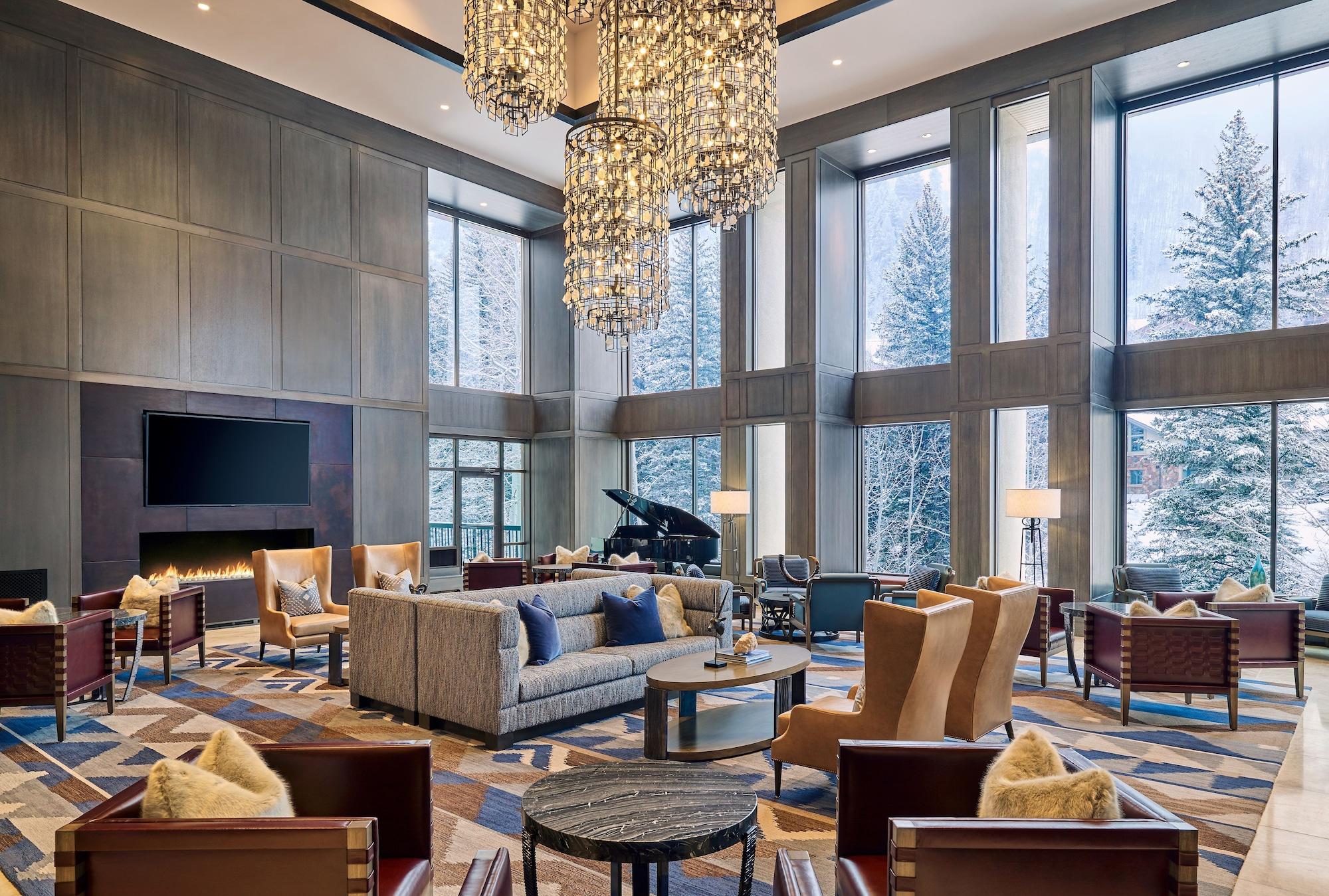Vista Lobby Vail Residences at Cascade Village, a Destination by Hyatt Residence