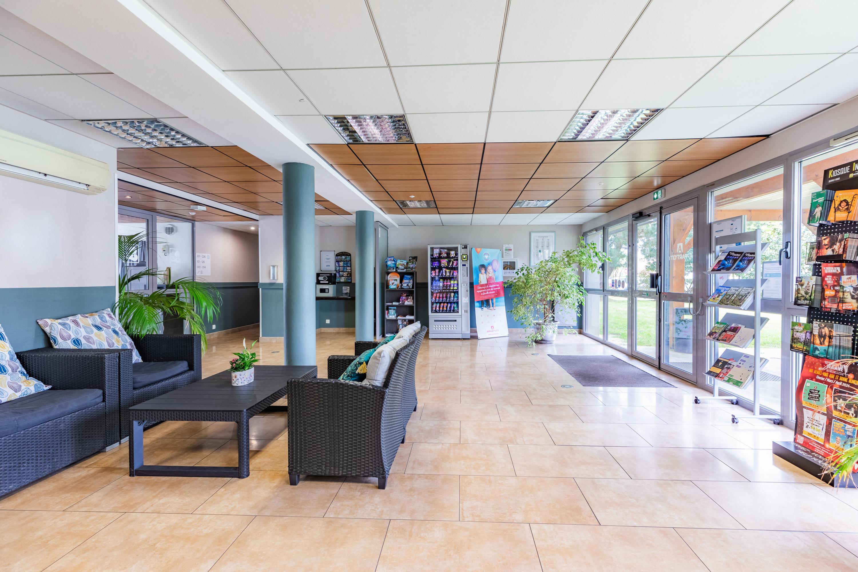 Vista Lobby Appart'City Classic Nantes Carquefou