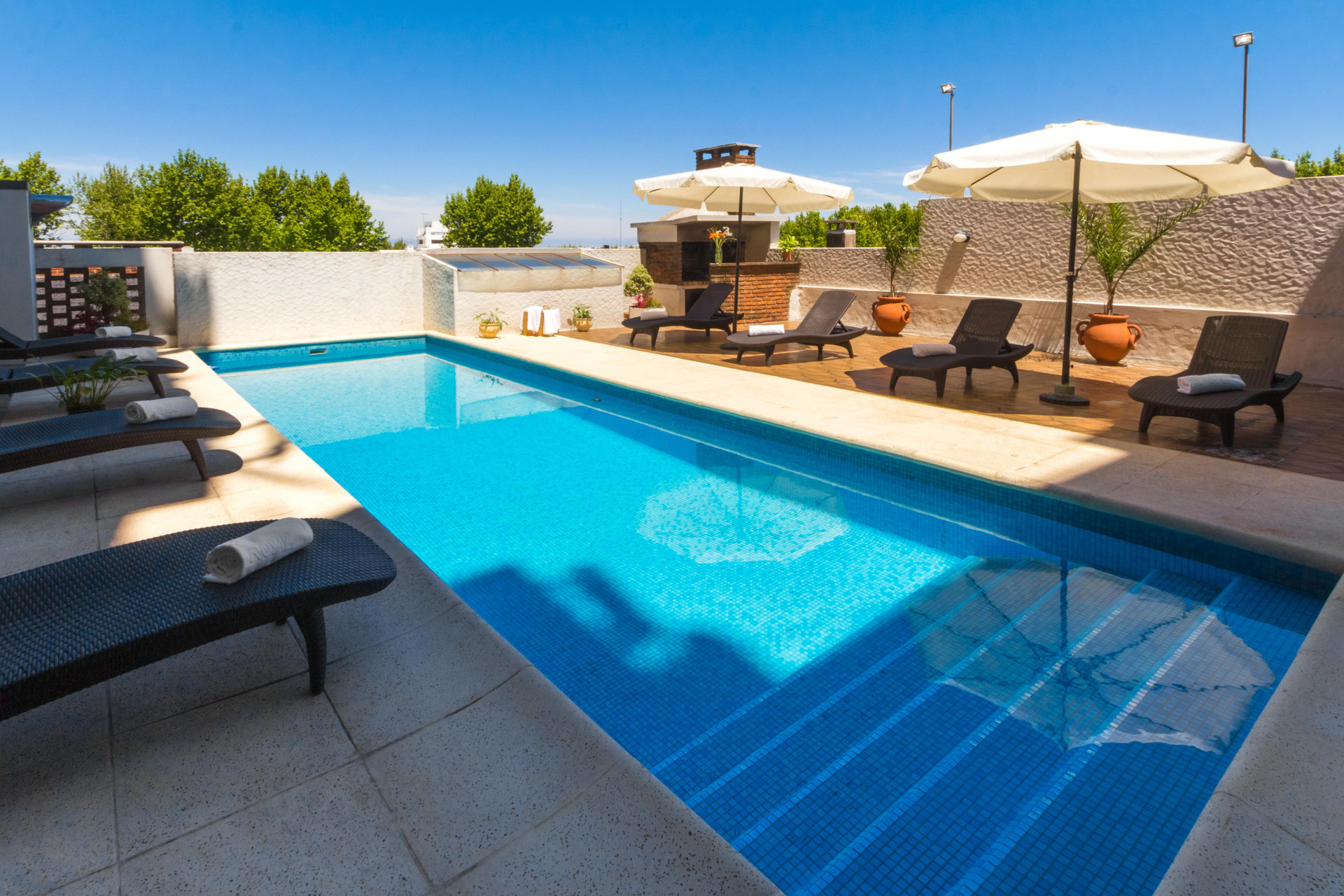 Vista Piscina Hotel Royal