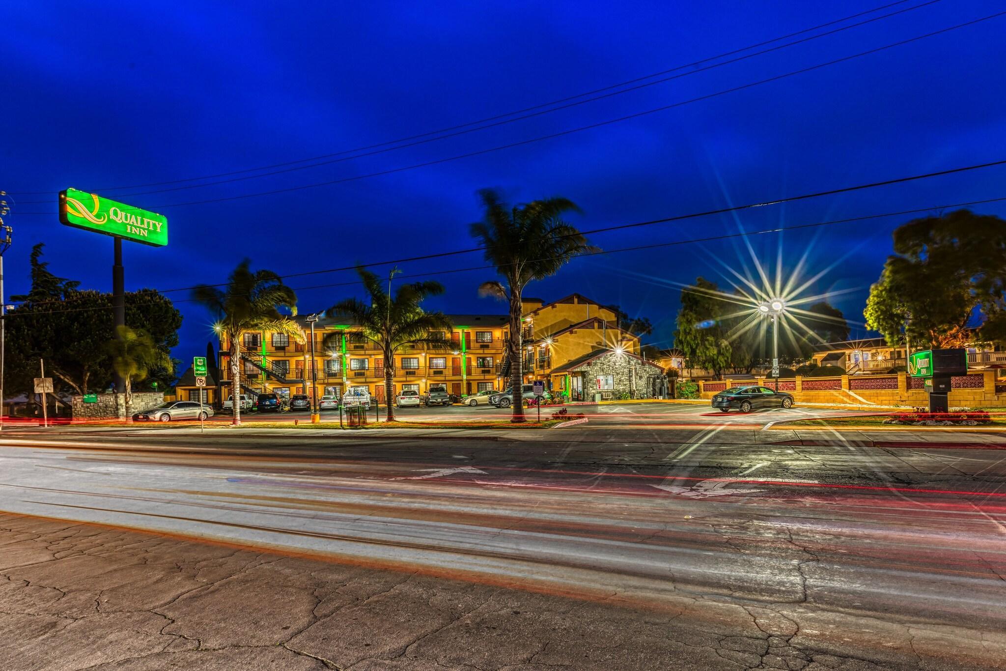 Vista Exterior Quality Inn Salinas City Center Area