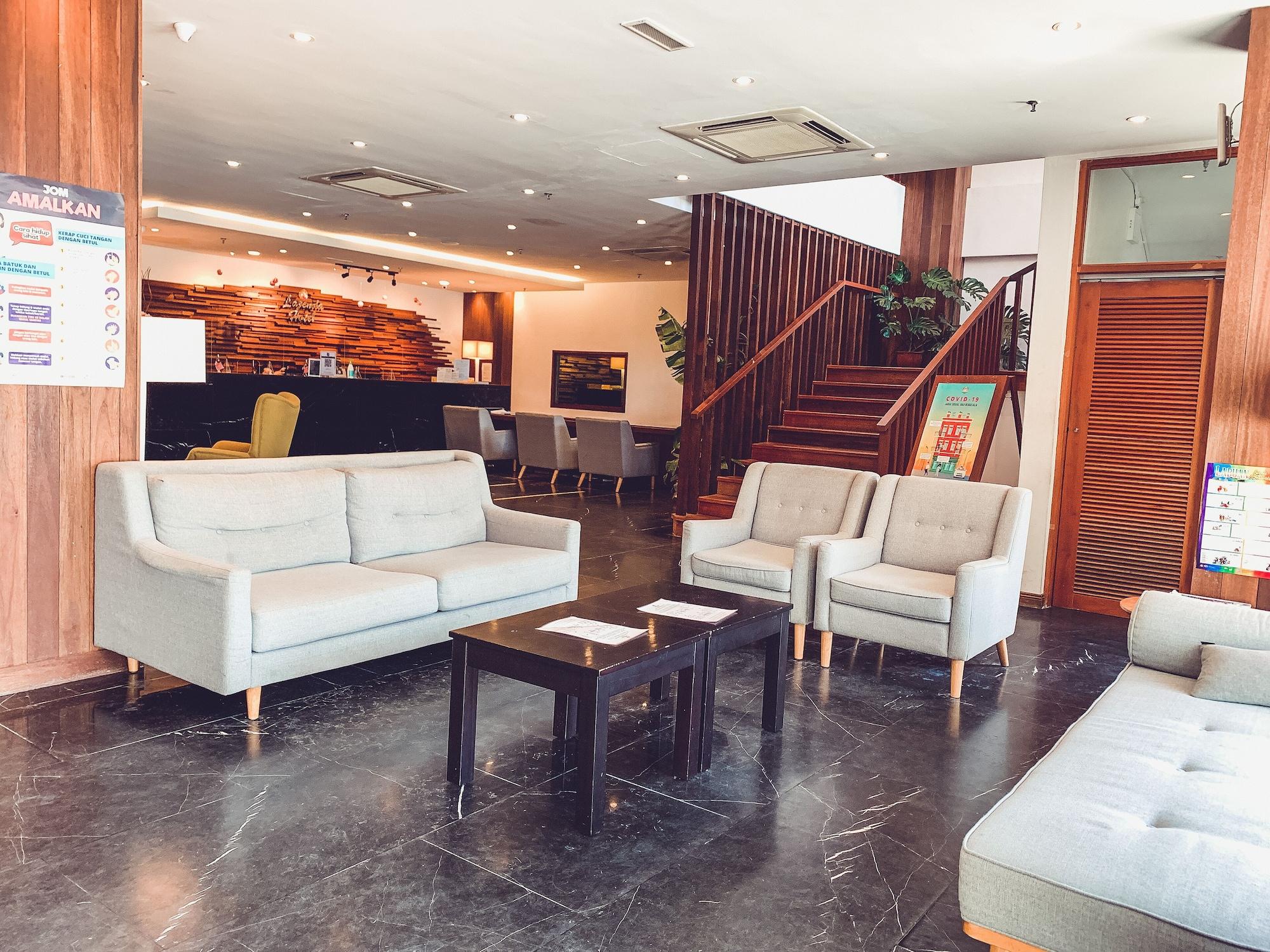 Vista Lobby Lazenda Hotel