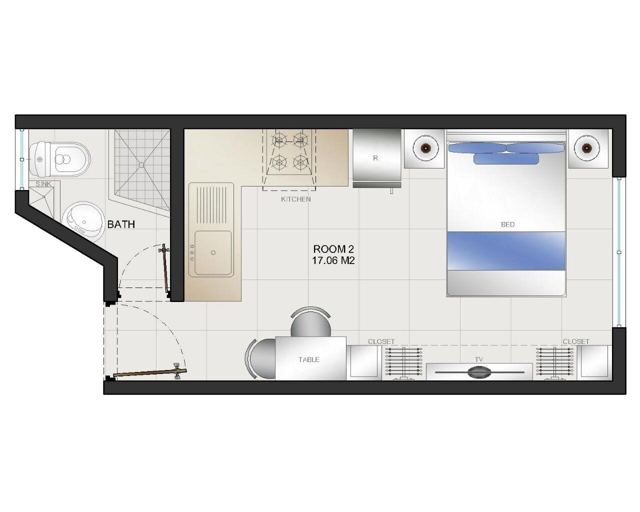 Habitación LOFTS DE LA CALLE HUMBOLDT I