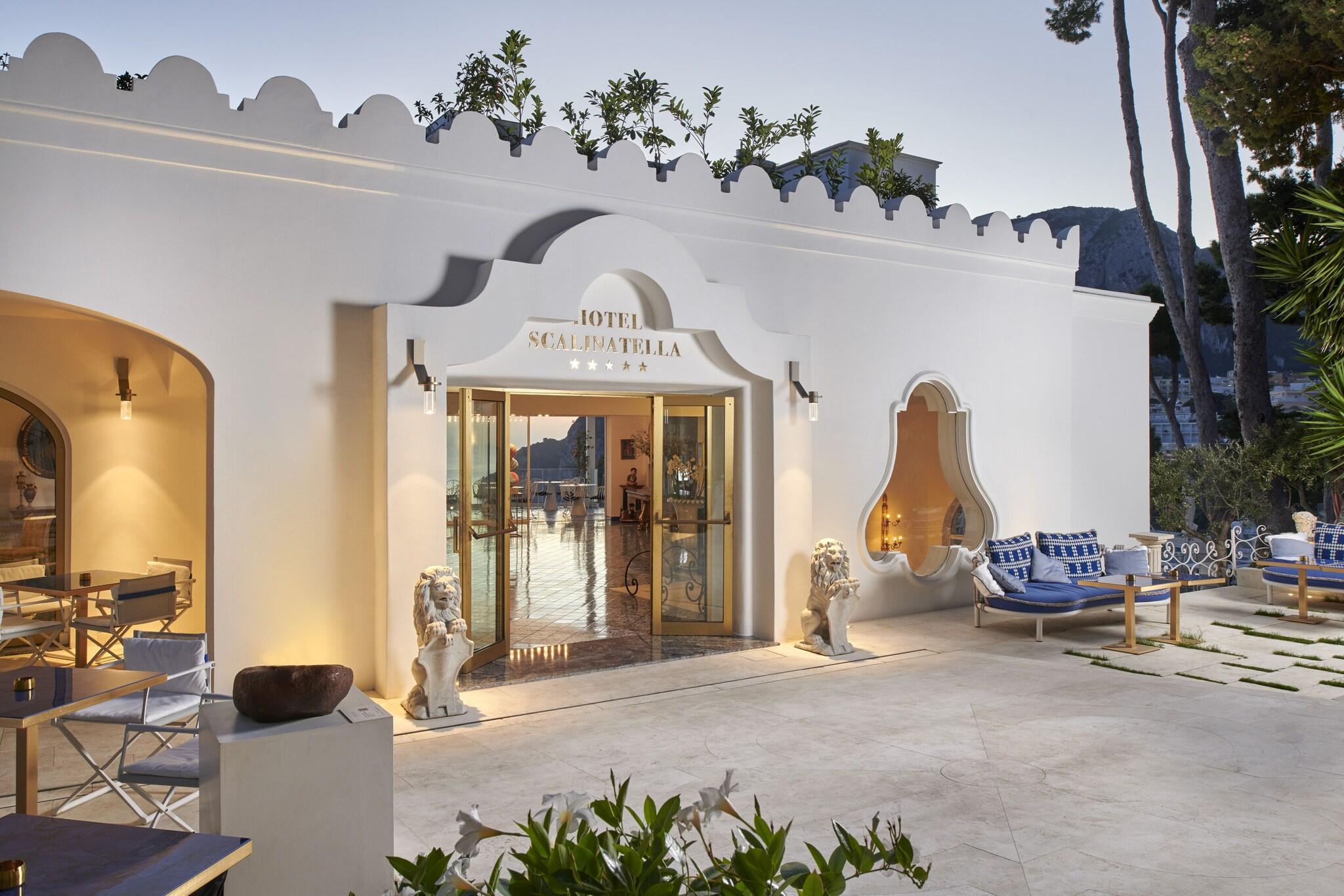 Vista Exterior Hotel Scalinatella