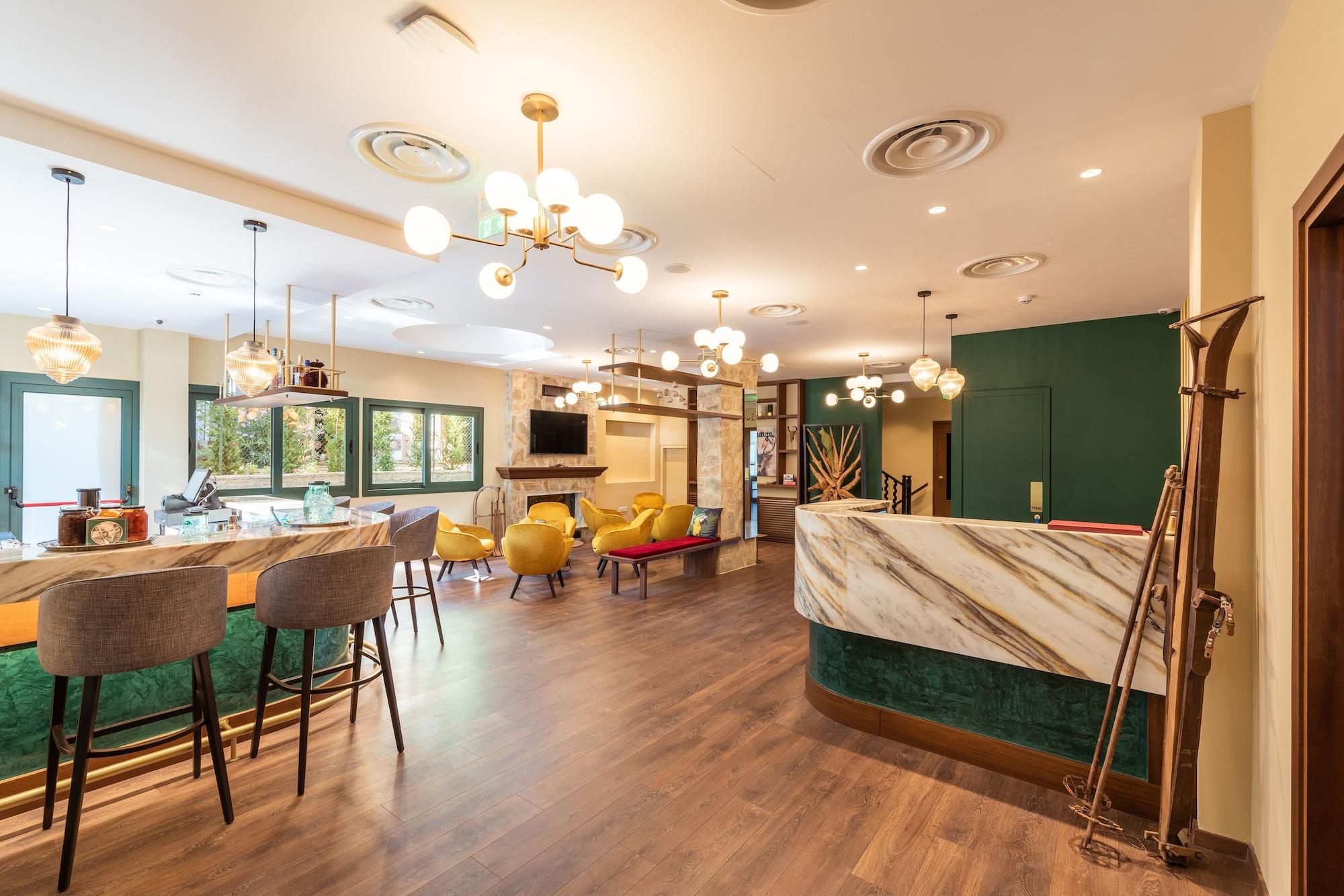 Vista Lobby Petit Palais Platres Boutique Hotel