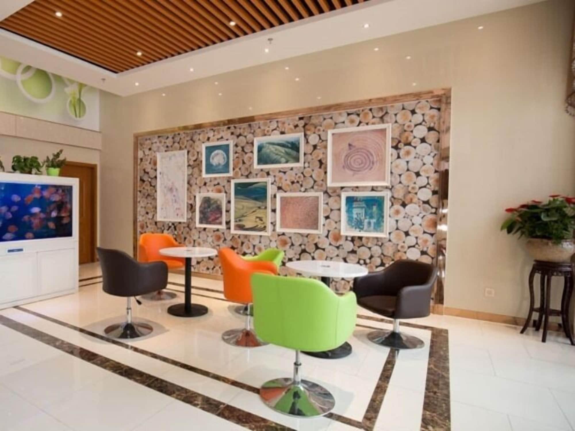 Vista Lobby GreenTree Inn Maanshan Hanshan District Jiuwu Square Hotel