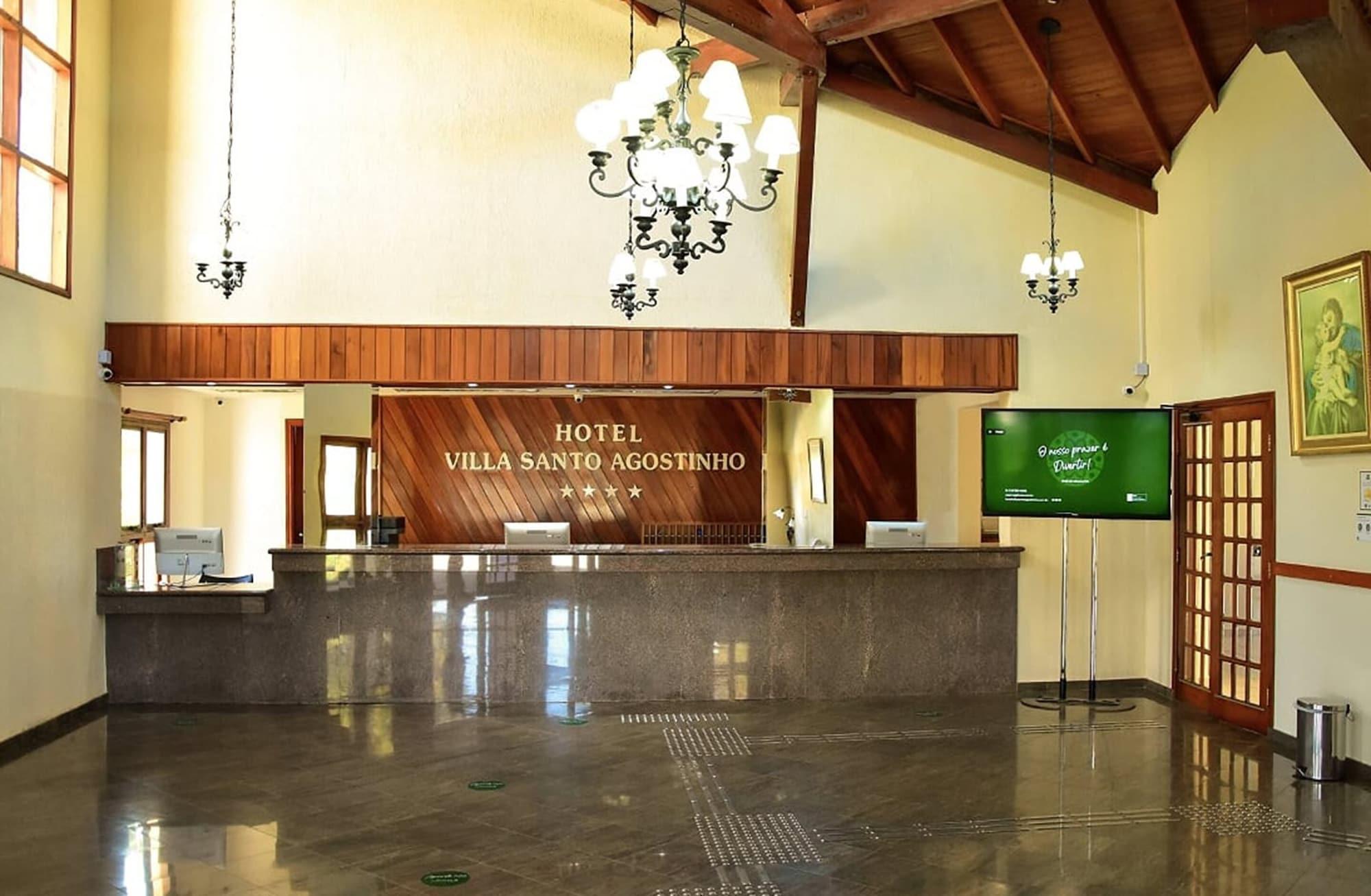 Vista Lobby Hotel Villa Santo Agostinho