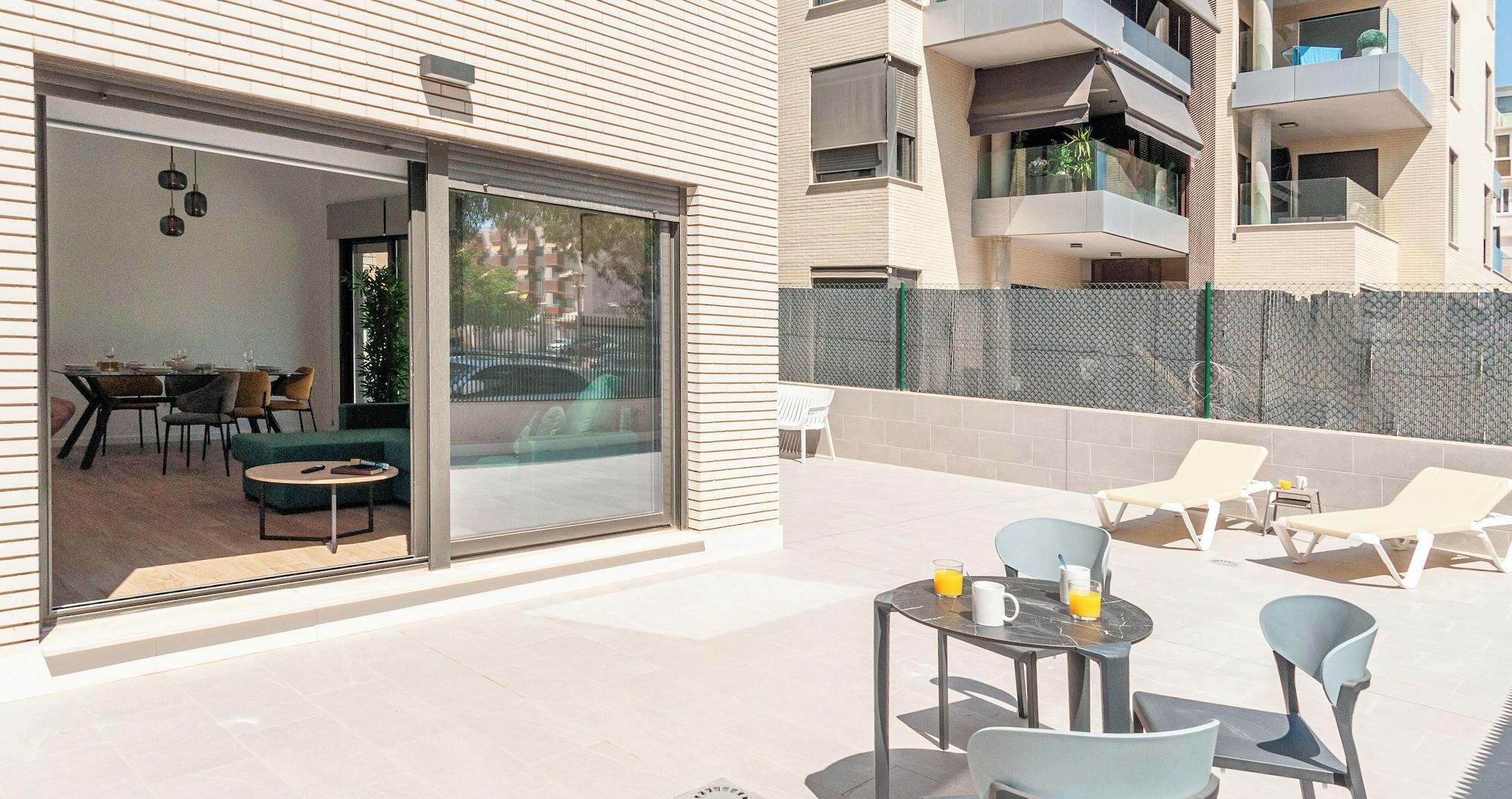 Equipamiento de Habitación Myflats Campello Beach