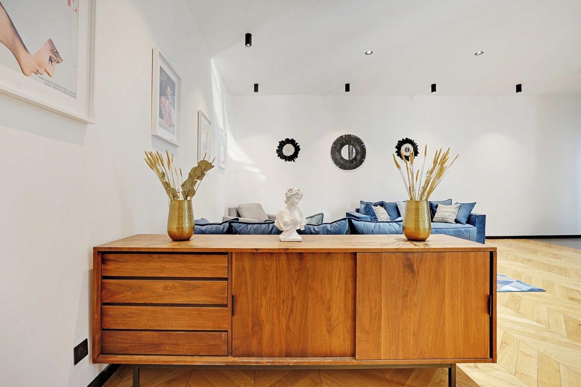 Vista Lobby Luxurious Apartment - 2br/8p - Faubourg-du-roule