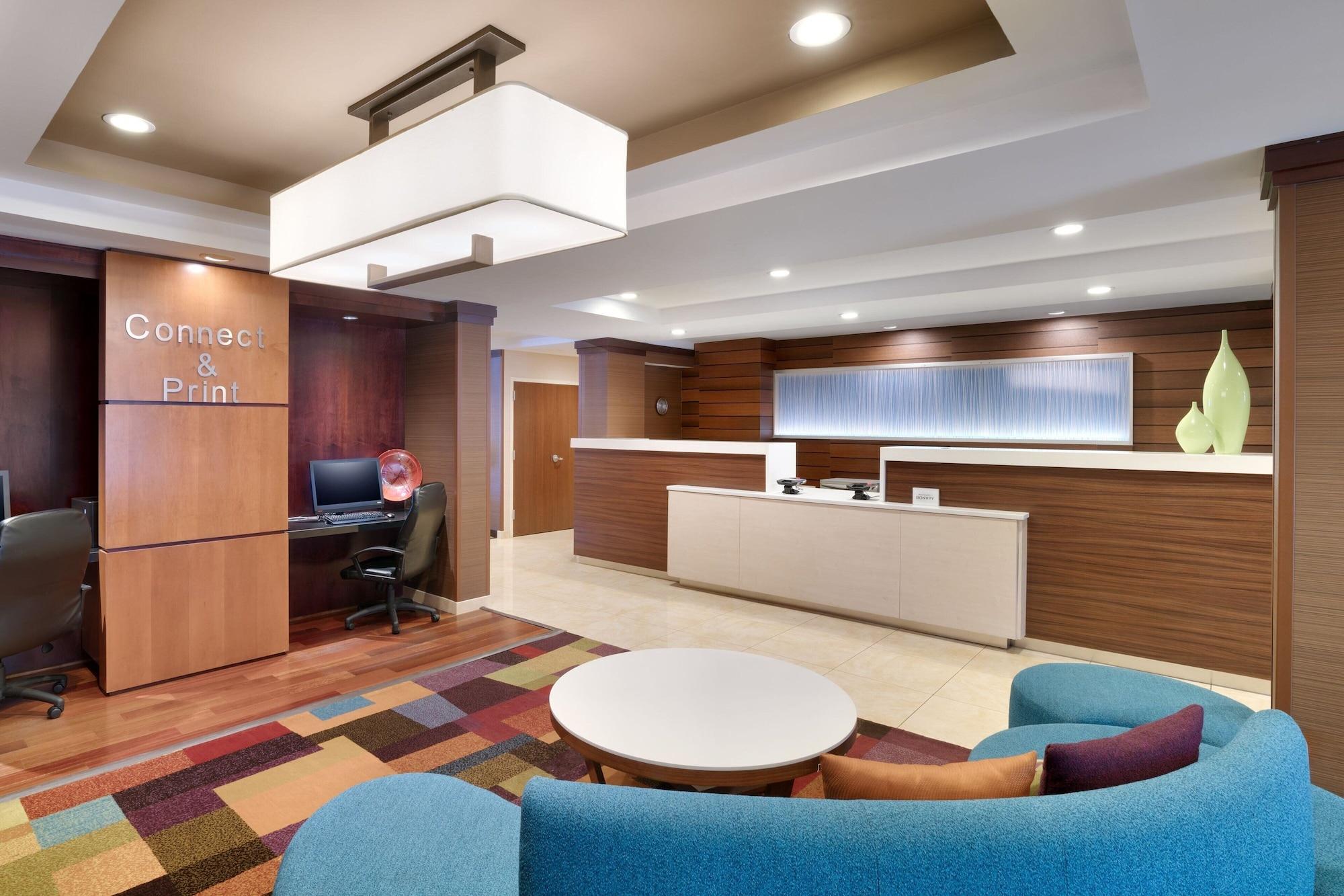 Vista Lobby Fairfield Inn by Marriott Lexington Park Patuxent River Naval Air Station