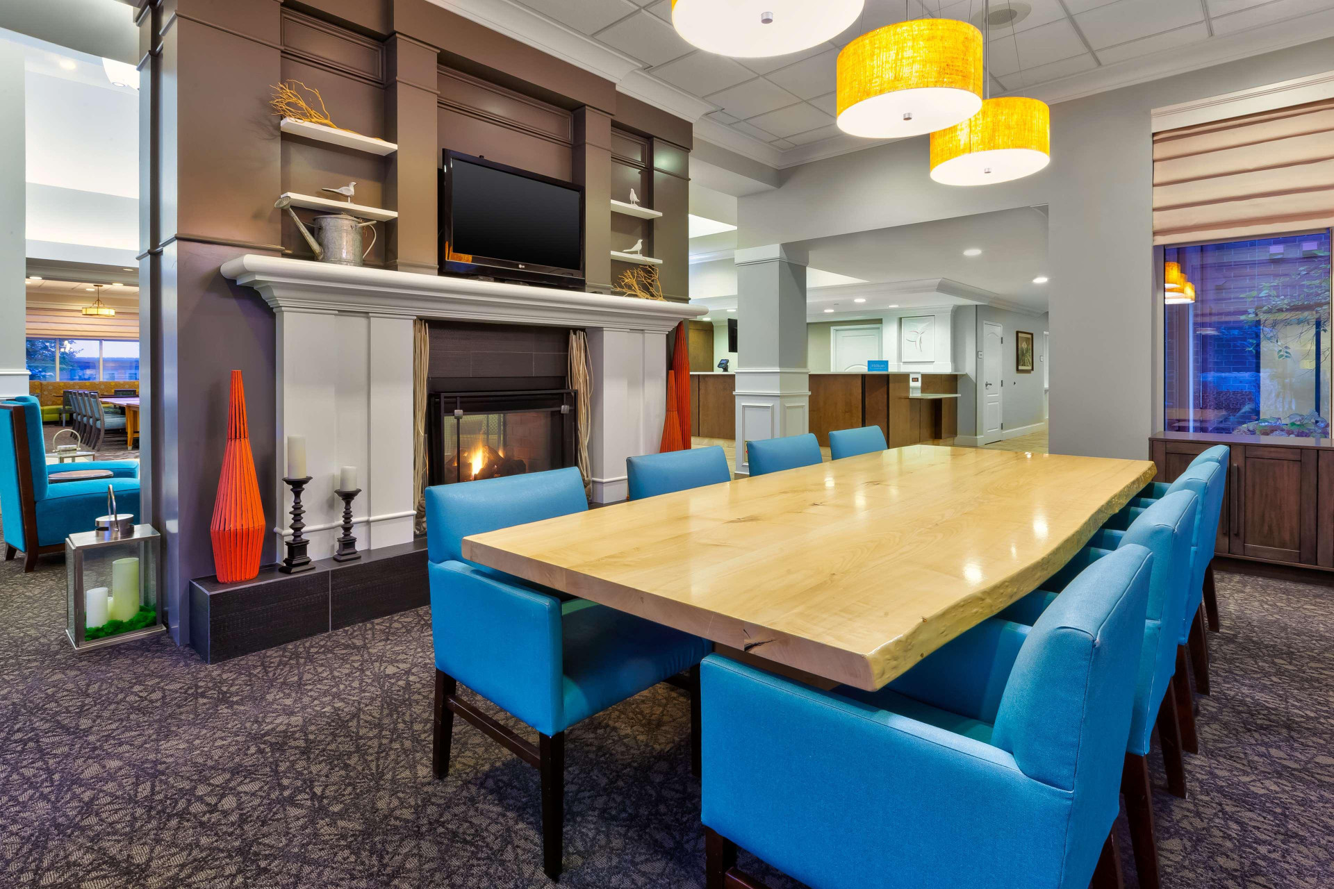 Vista Lobby Hilton Garden Inn Minneapolis - Maple Grove