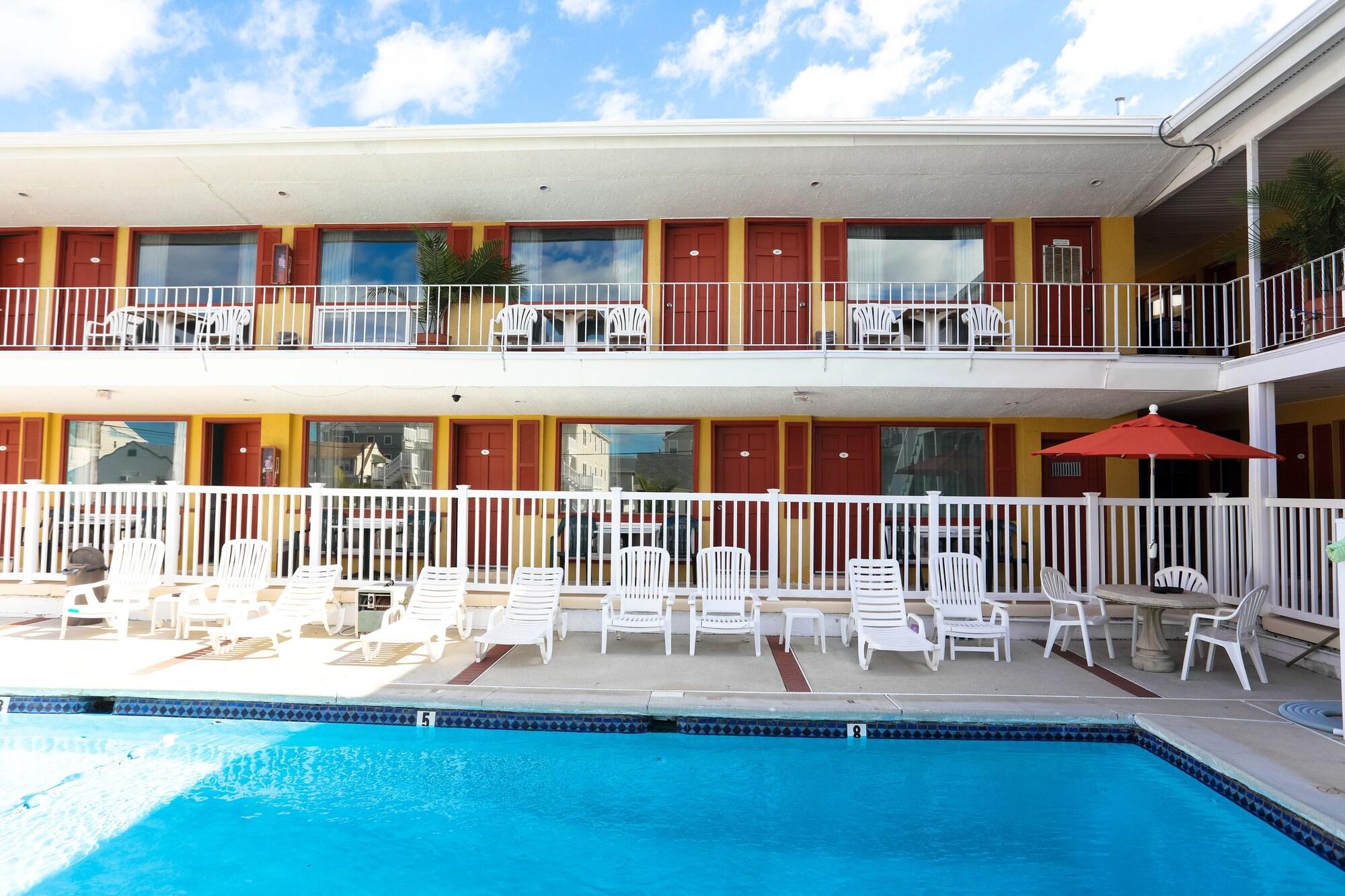 Vista Piscina Harbor Mist Family Motel