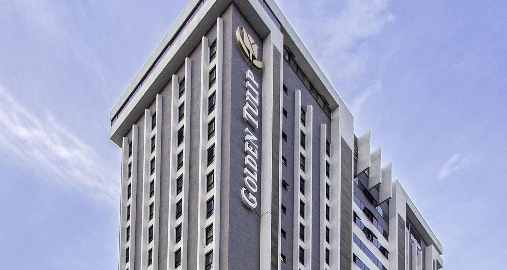 Vista Exterior Golden Tulip Goiânia Address