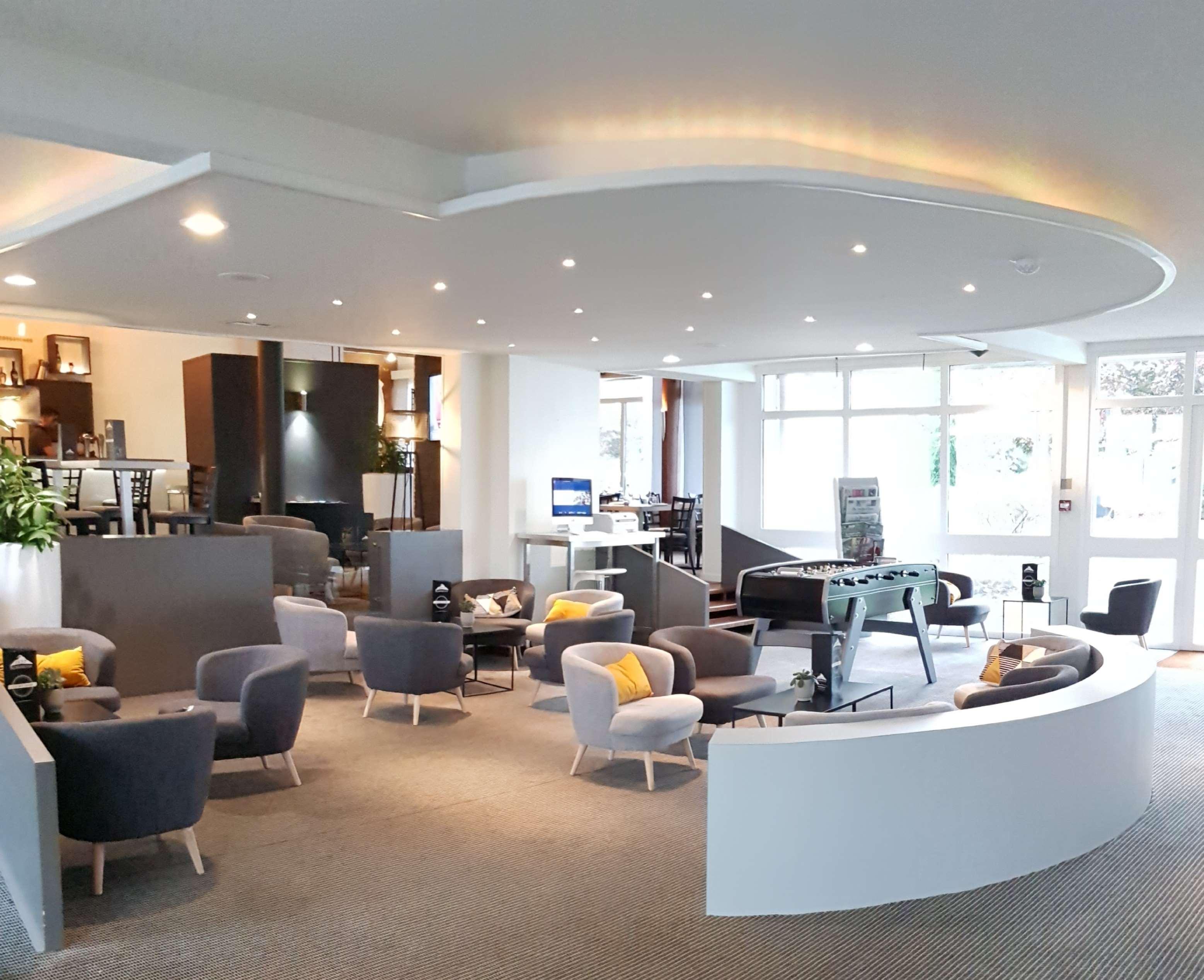 Vista Lobby Best Western Saint-Etienne Porte du Forez