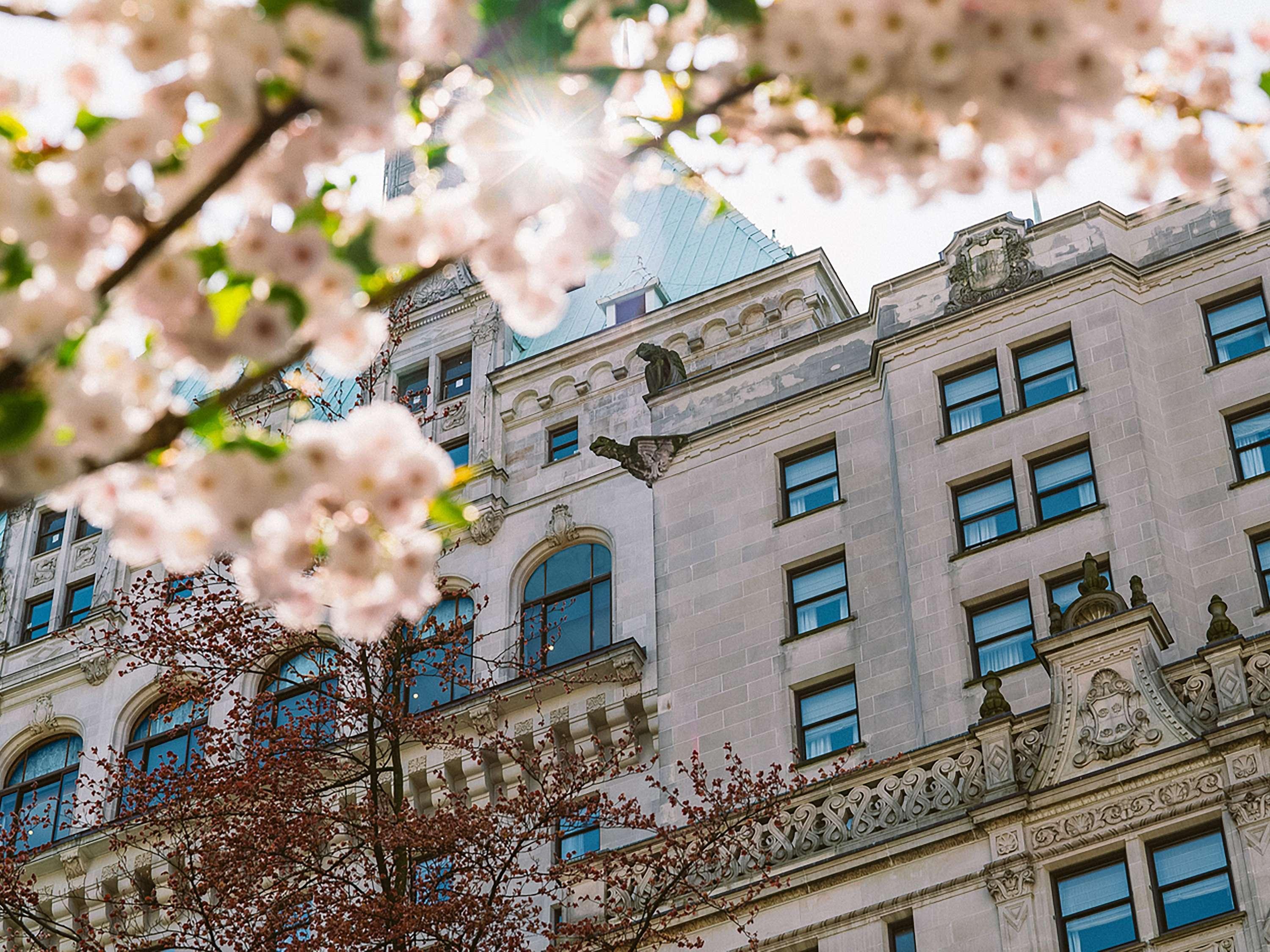 Vista Exterior Fairmont Hotel Vancouver