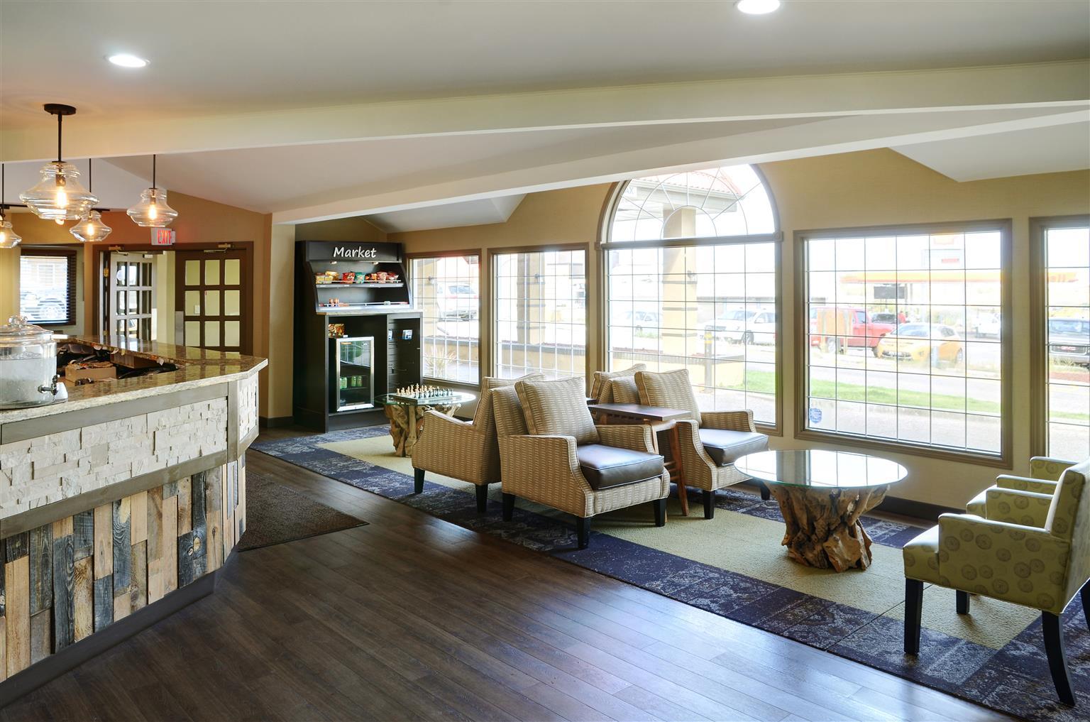 Vista Lobby Quality Inn Medicine Hat