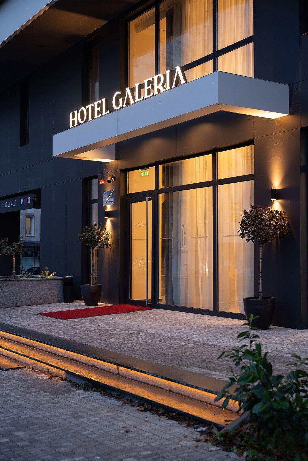 Vista Exterior Garni Hotel Galeria