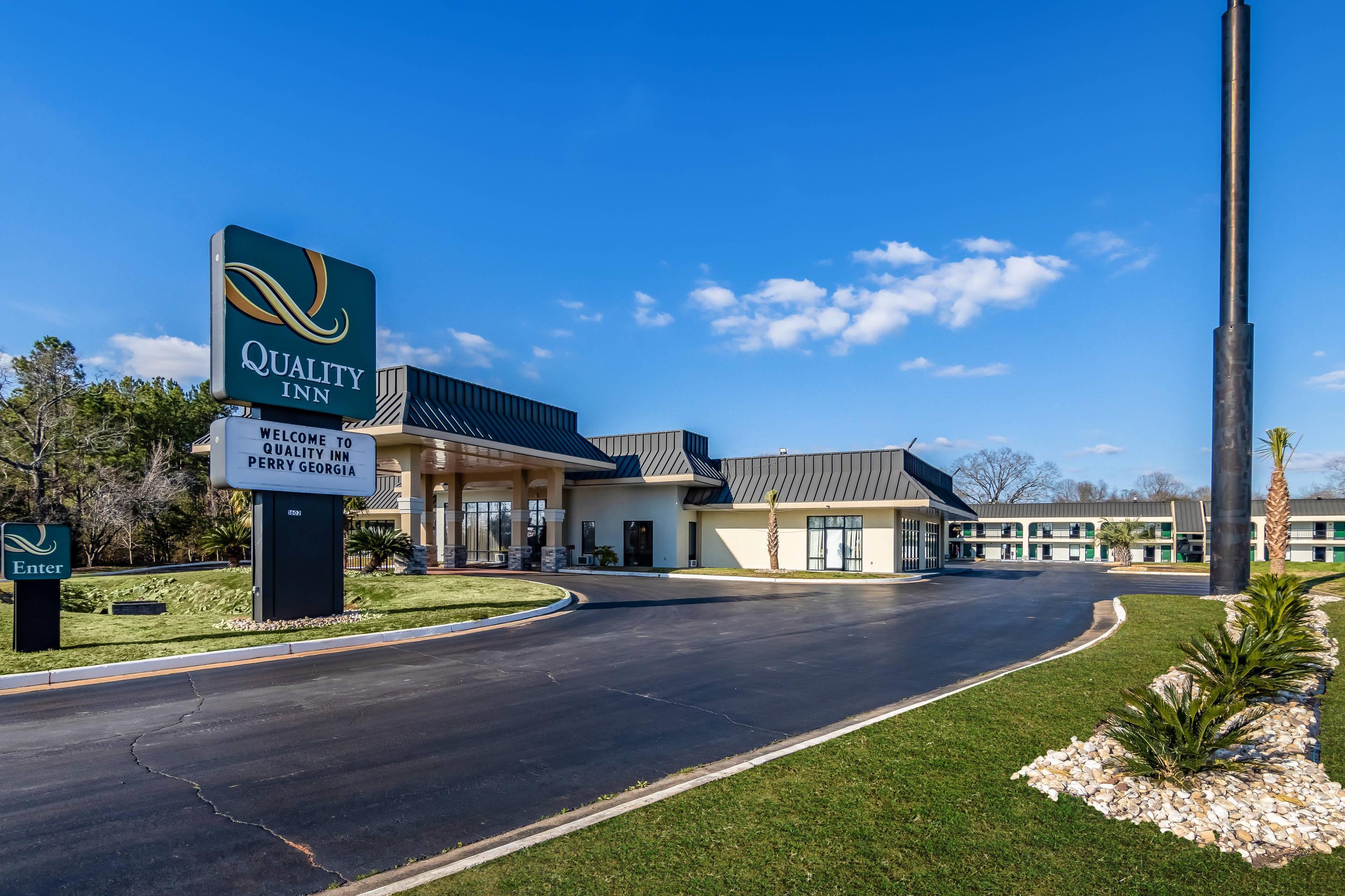Vista Exterior Quality Inn Perry - National Fairgrounds Area