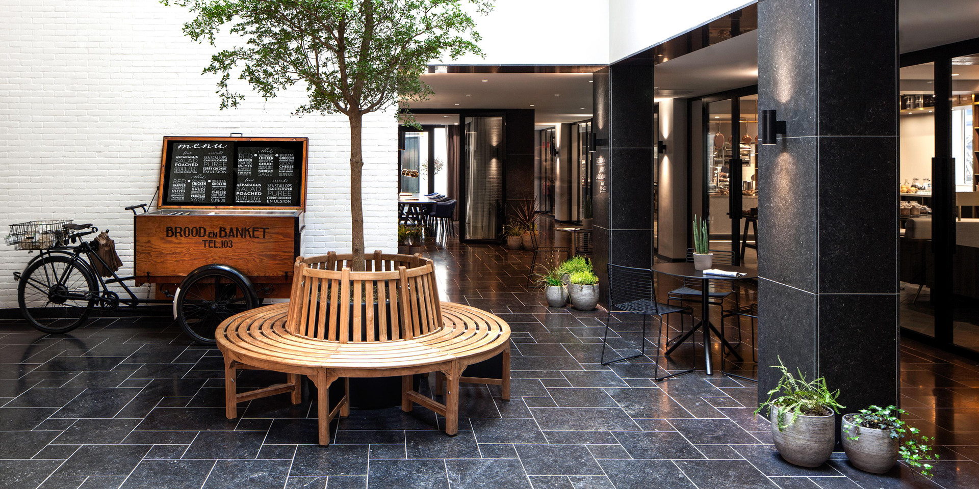 Vista Lobby INK Hotel Amsterdam - MGallery