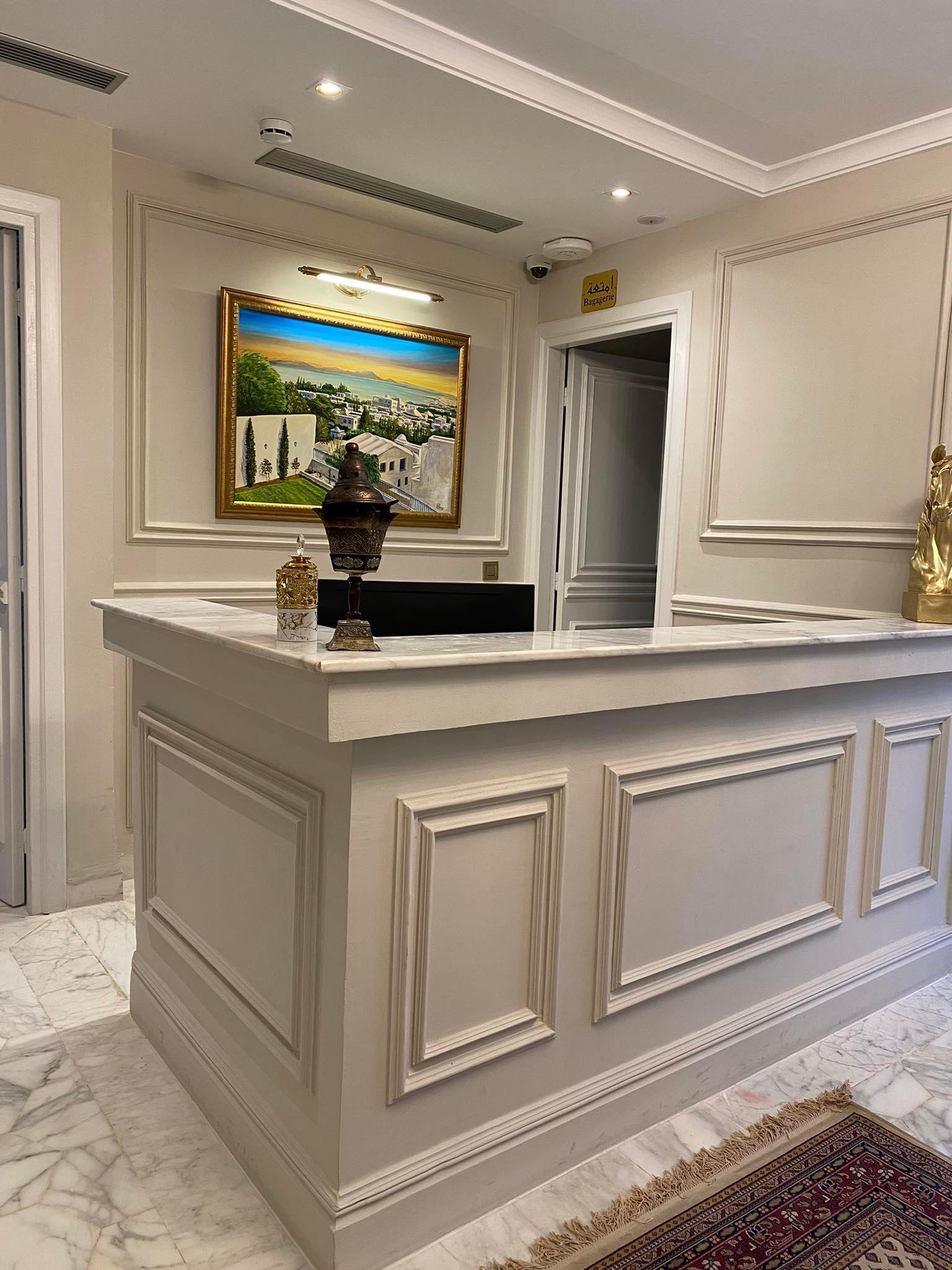 Vista Lobby La Menara Hotel & SPA