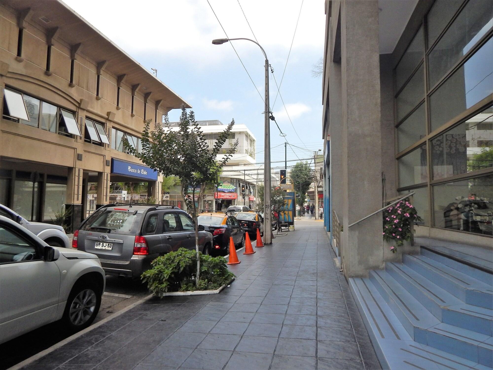 Vista Exterior 708 Apartamento TR Centro Viña