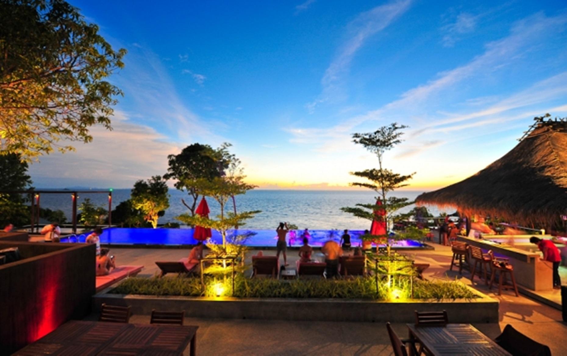 Bar/Salón Sea Garden Resort Haad Chao Phao