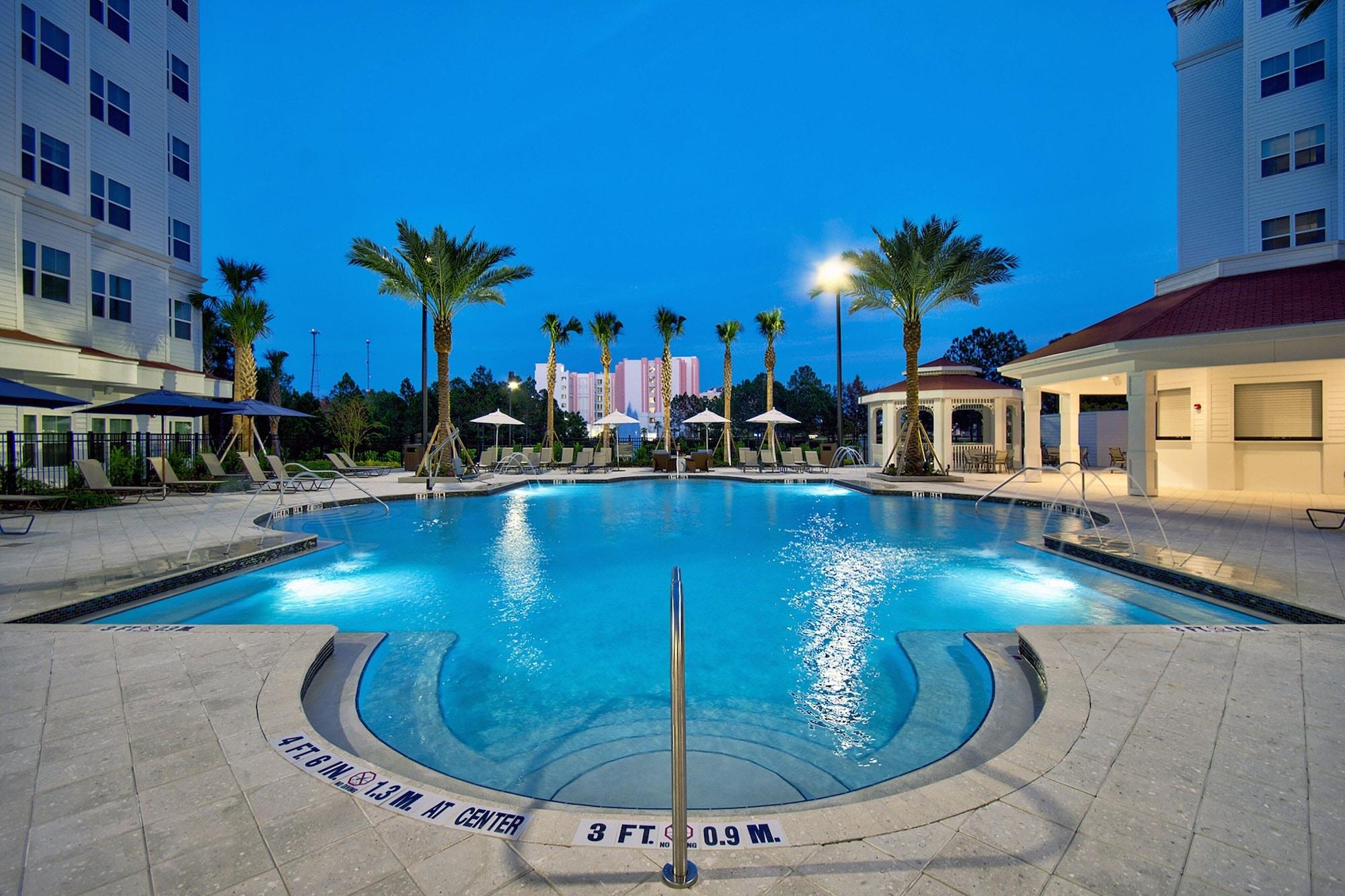 Vista Piscina Residence Inn by Marriott Orlando Flamingo Crossing/Western Entrance