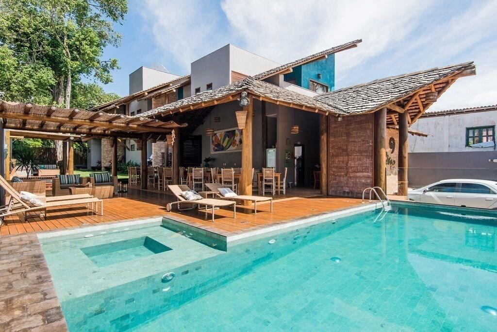 Vista Exterior Pousada Villa Maeva Itacaré - Bahia - Brasil