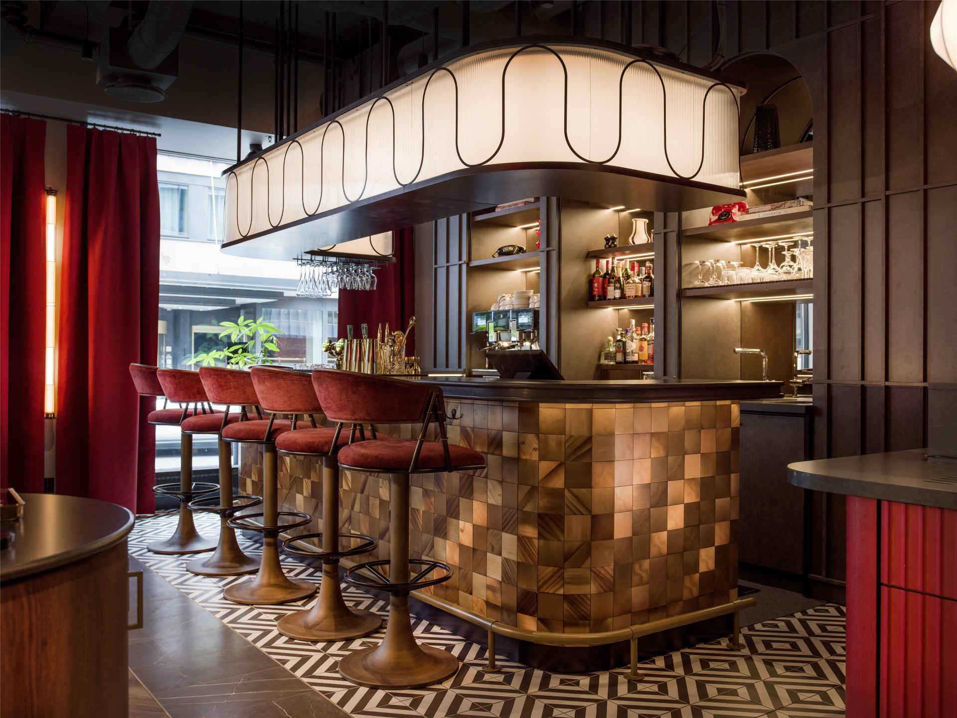 Bar/Salón Radisson RED Oslo City Centre, A Verified Net Zero Hotel