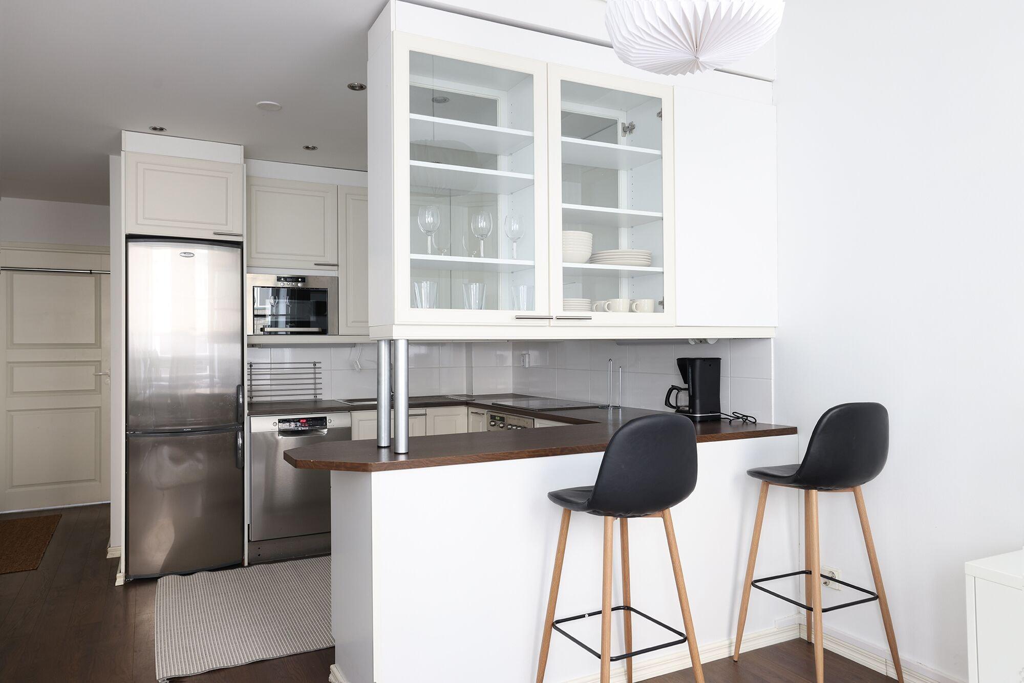 Equipamiento de Habitación 2ndhomes Bright 1BR Home in Kamppi