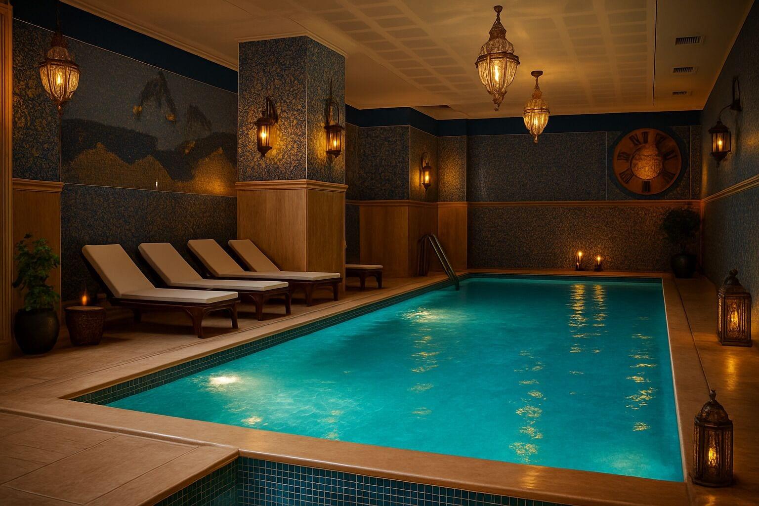 Vista Piscina Taksim Gonen Hotel