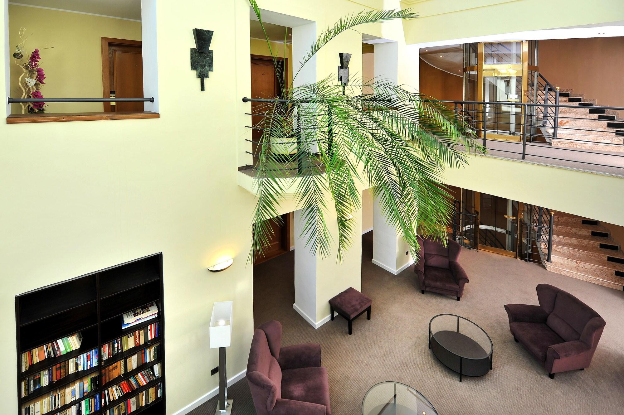 Vista Lobby APLEND CITY Hotel Perugia