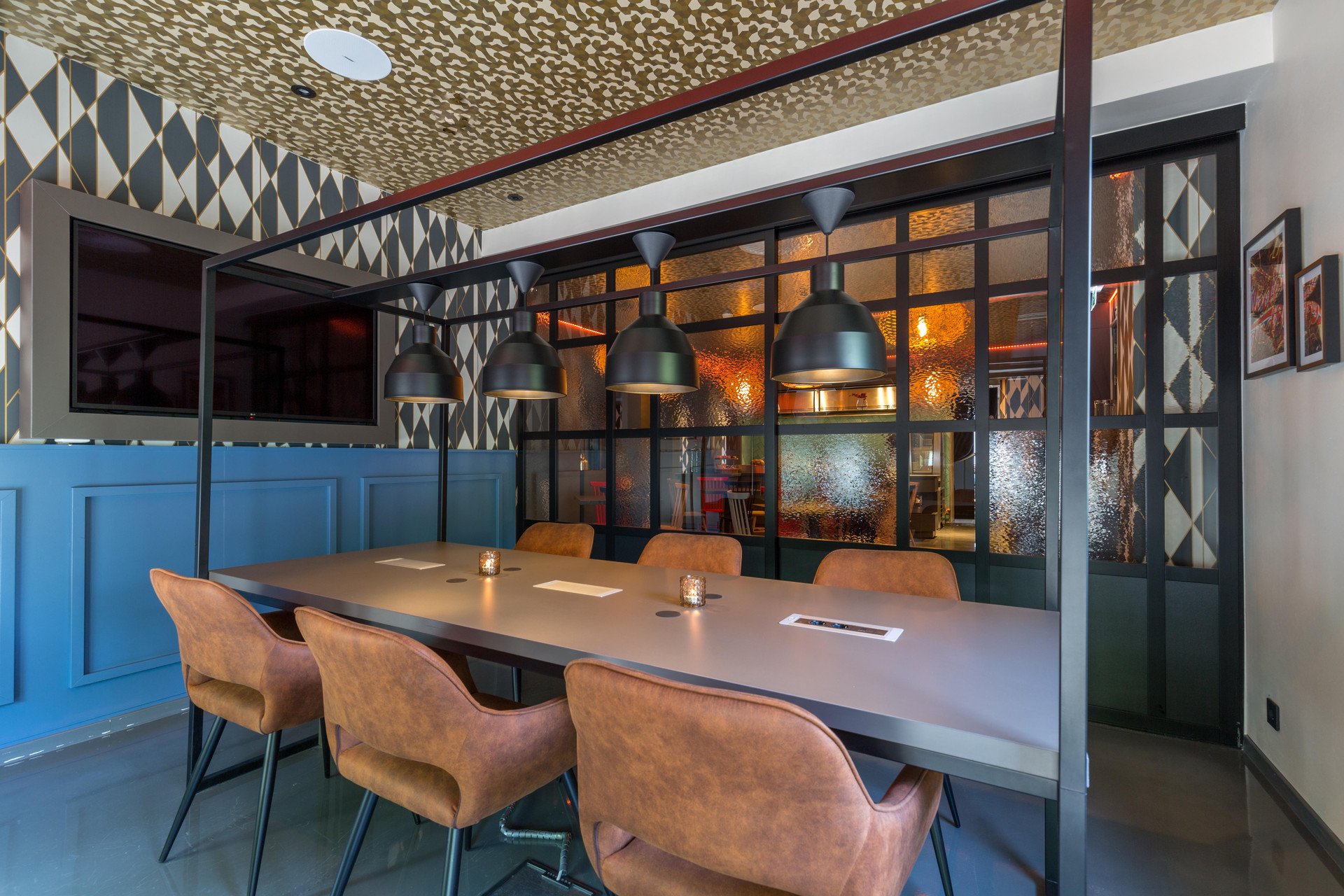 Bar/Salón Leonardo Hotel Amsterdam Museum Quarter