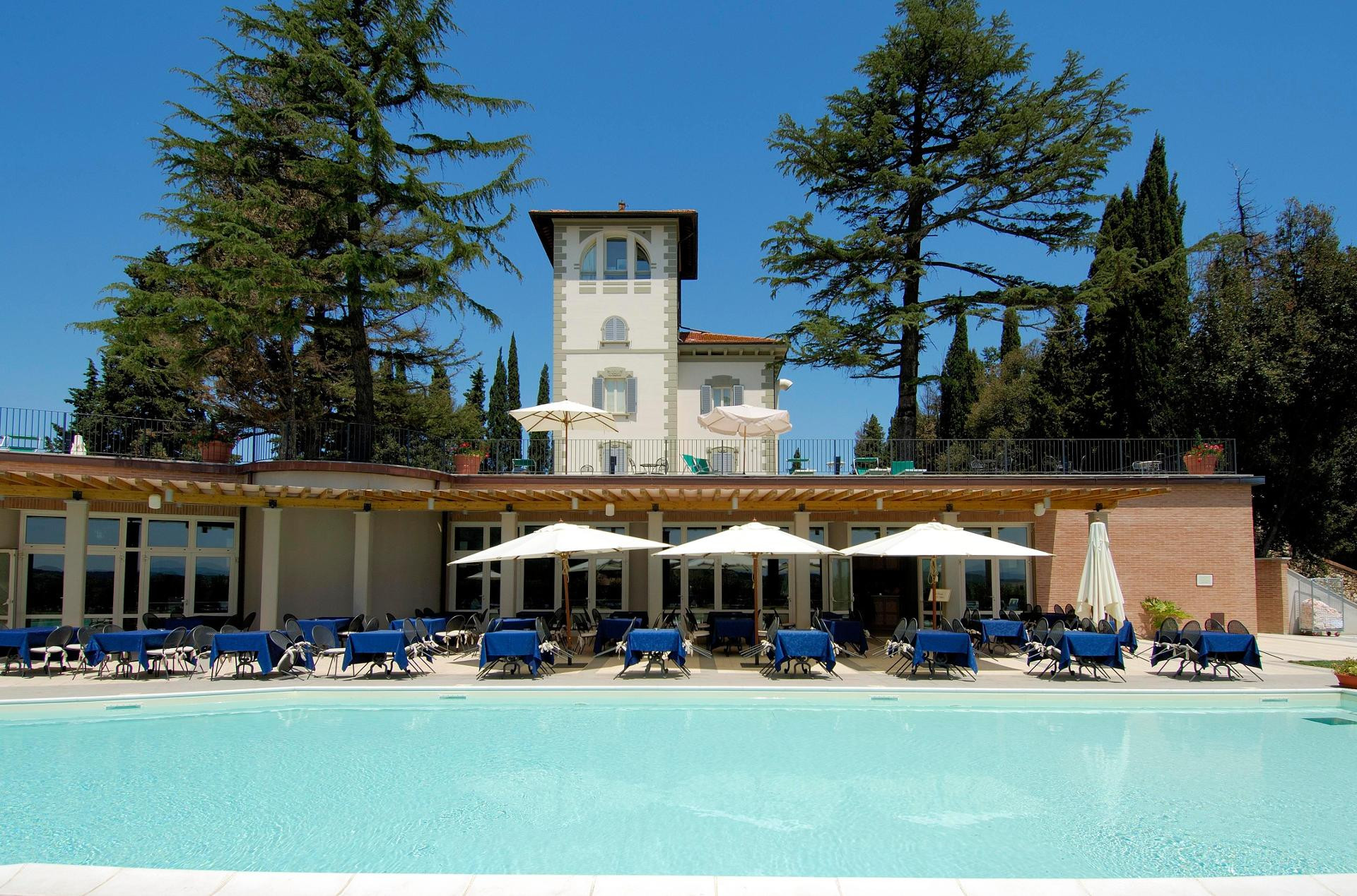Vista Piscina Relais Cappuccina
