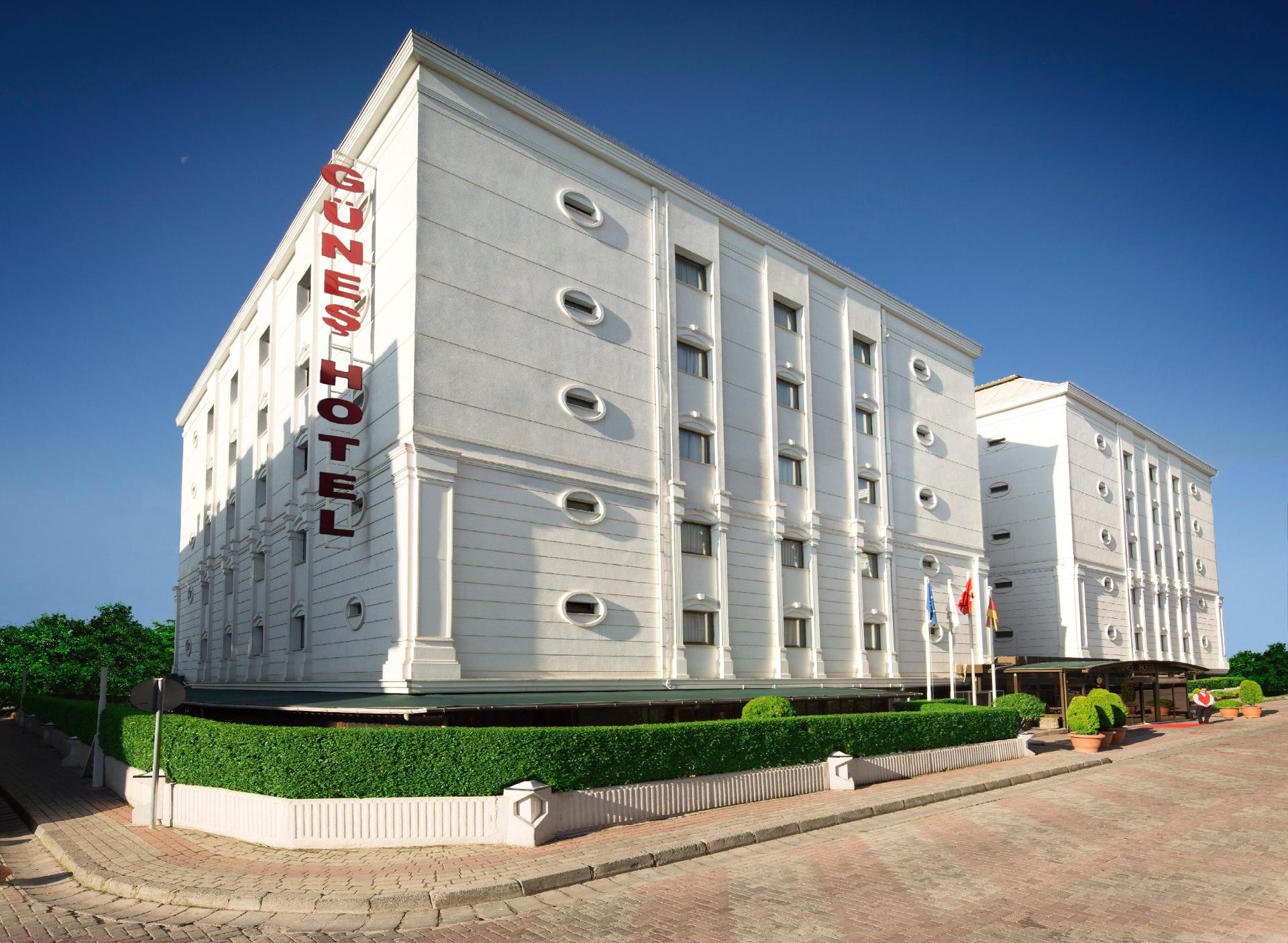 Vista Exterior Gunes Hotel Merter