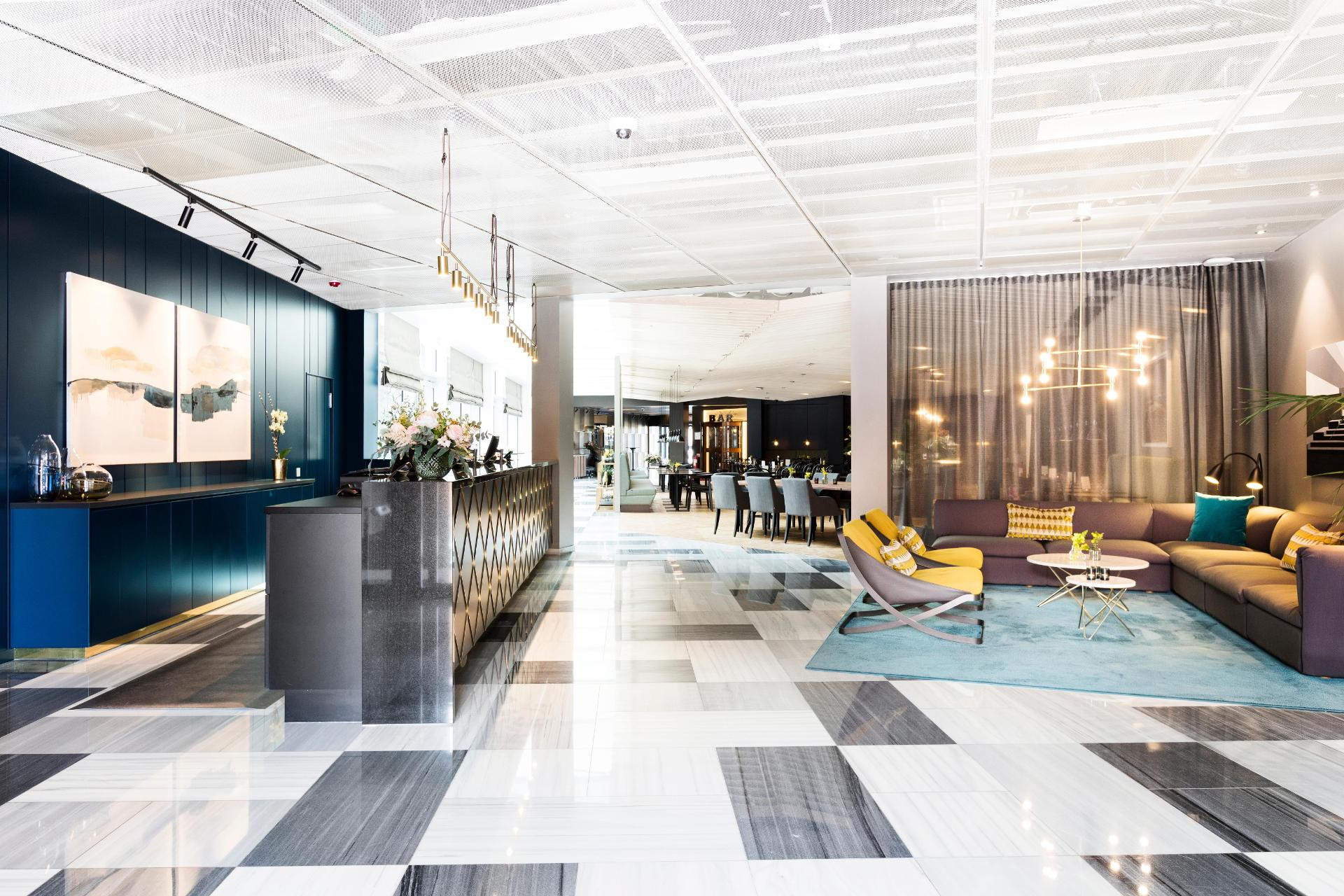 Vista Lobby Elite Hotel Academia