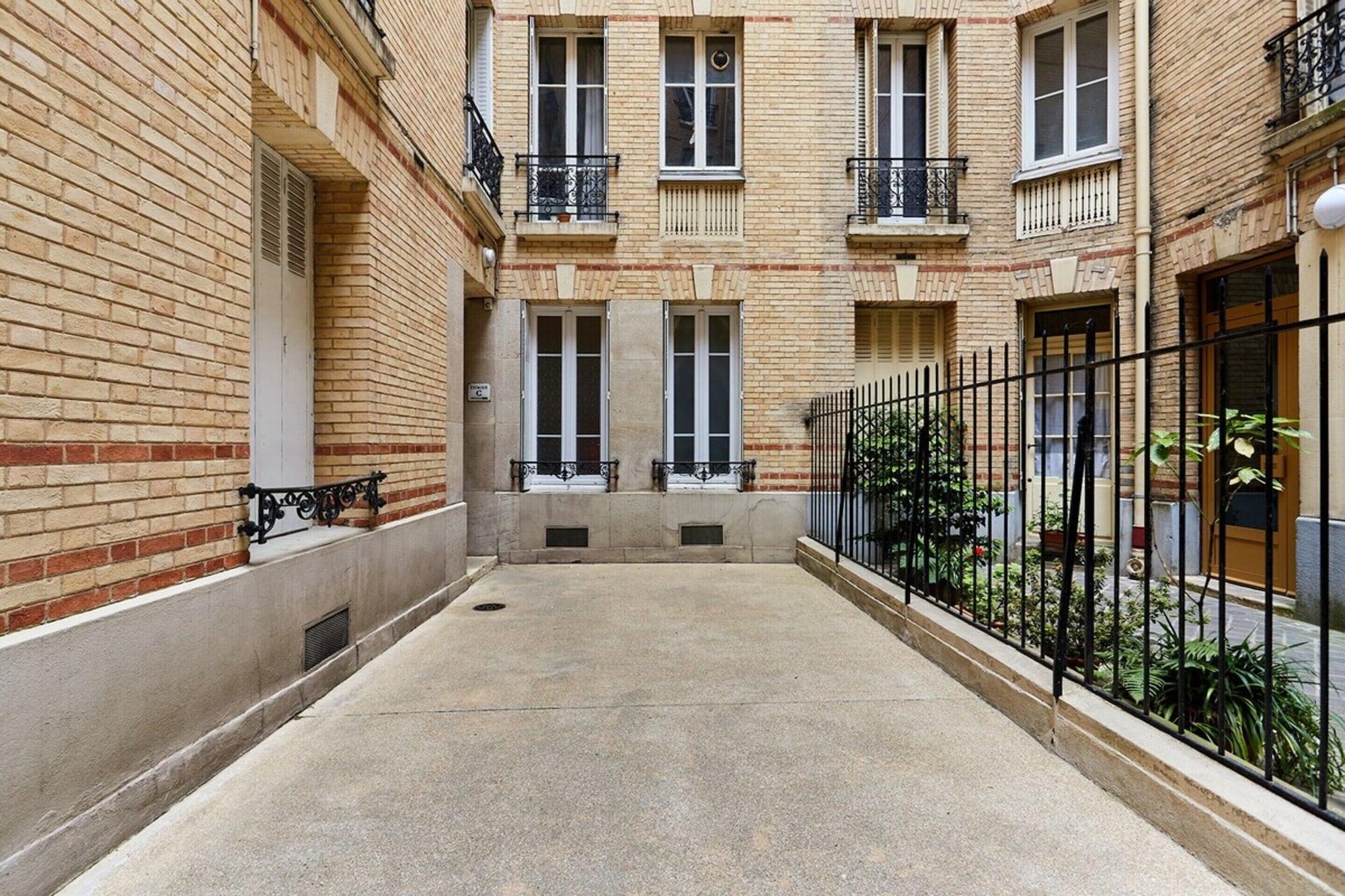 Vista Exterior Charming 1 Bedroom Apartment Eiffel Tower